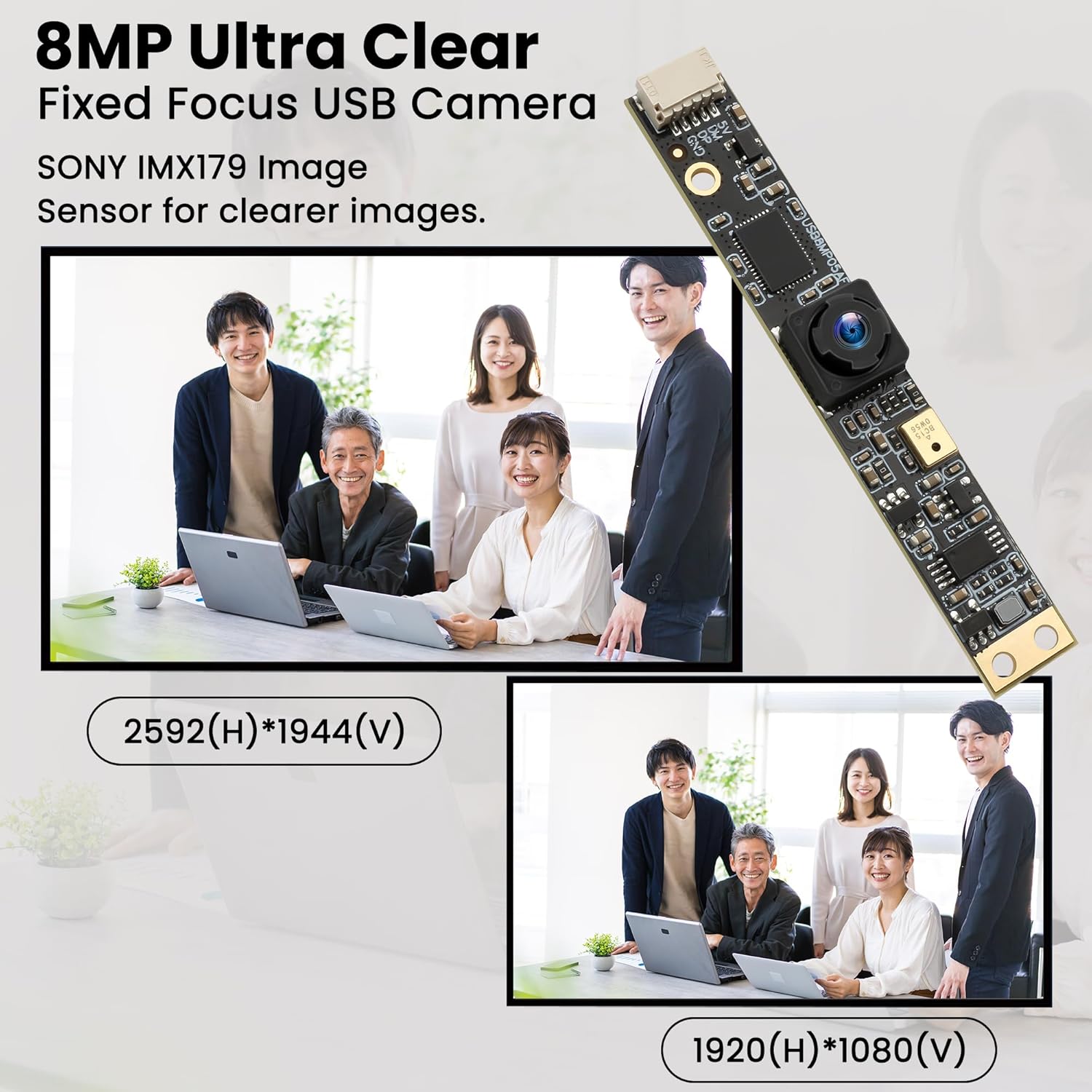 Svpro Modulo Telecamera USB 8MP 4K con Microfono - immagine 8