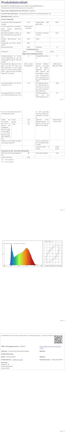 Klighten 2 Pezzi Lampade da Parete LED Ricaricabili 71cm - immagine 8