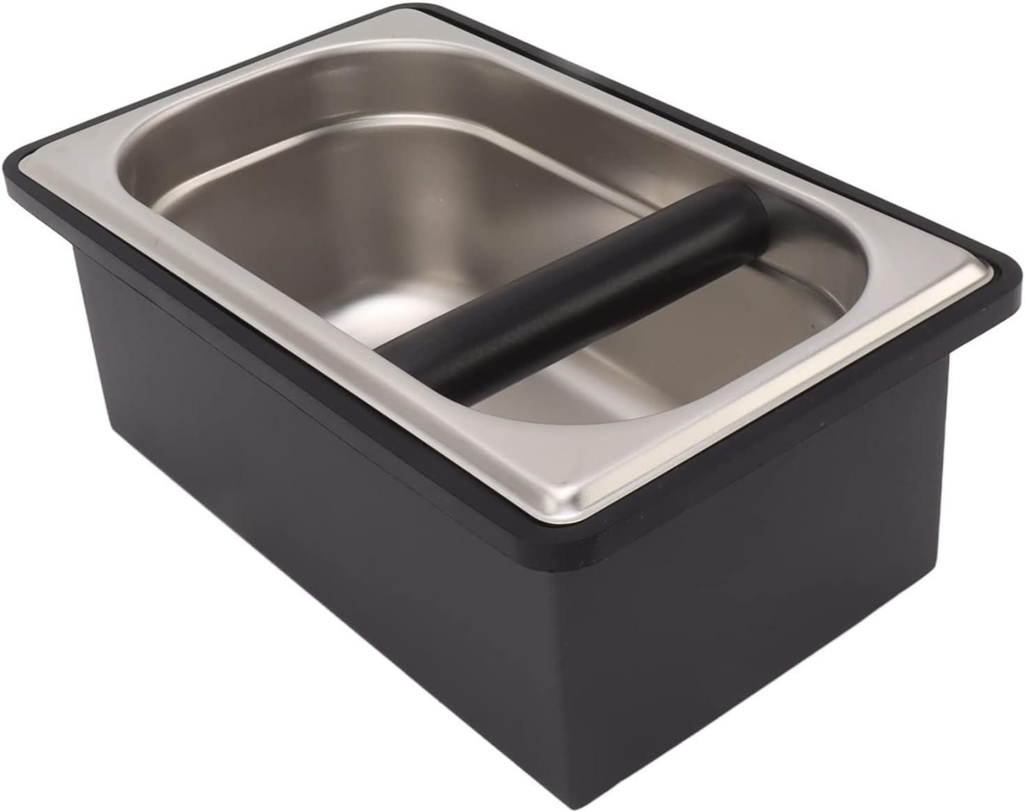 Knock Box Coffee - Contenitore Fondi Caffè in Acciaio Inox