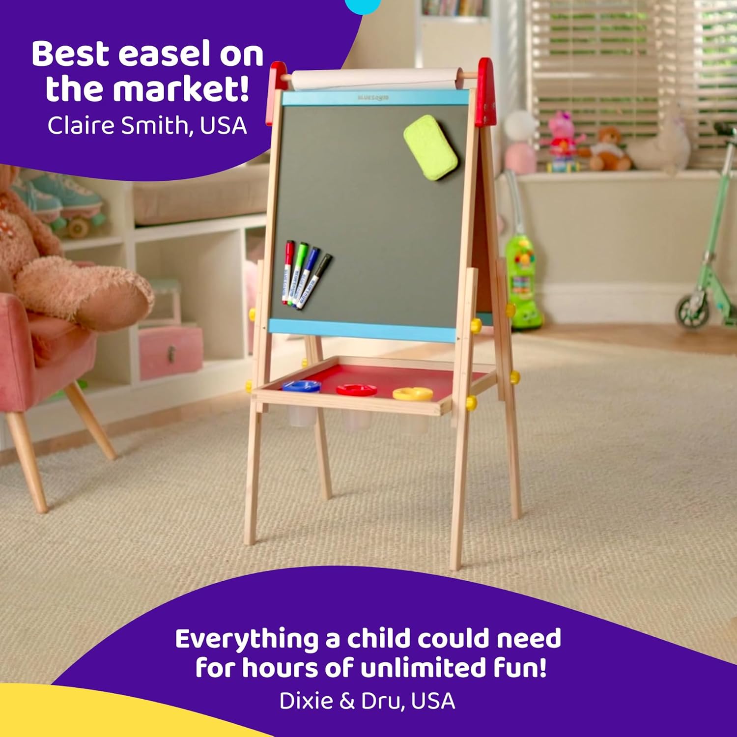 Blue Squid Delux Art Cavalletto & Accessori - immagine 2