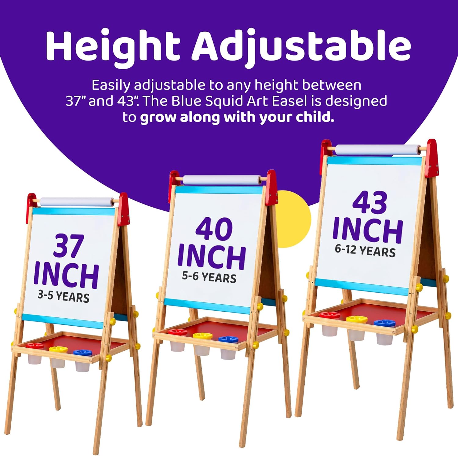 Blue Squid Delux Art Cavalletto & Accessori - immagine 6