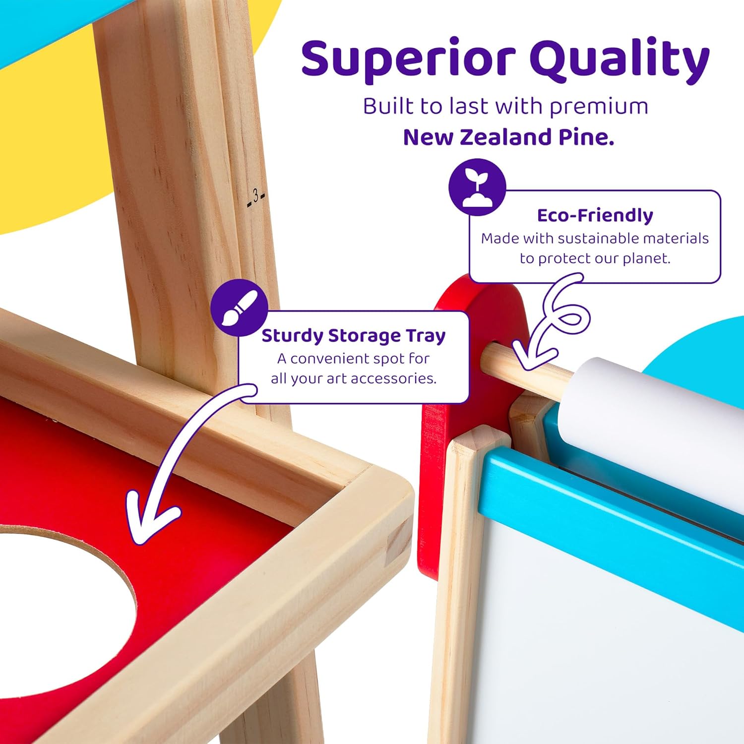 Blue Squid Delux Art Cavalletto & Accessori - immagine 7