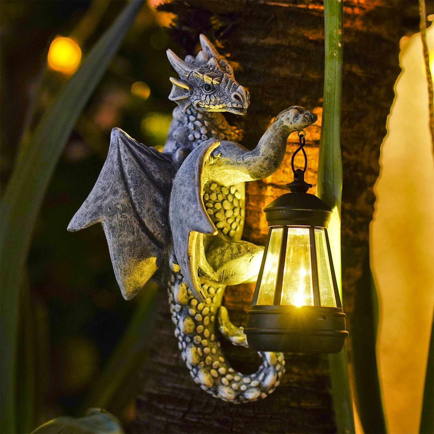 Yeomoo Figure di Drago con Lampade Solari - immagine 1