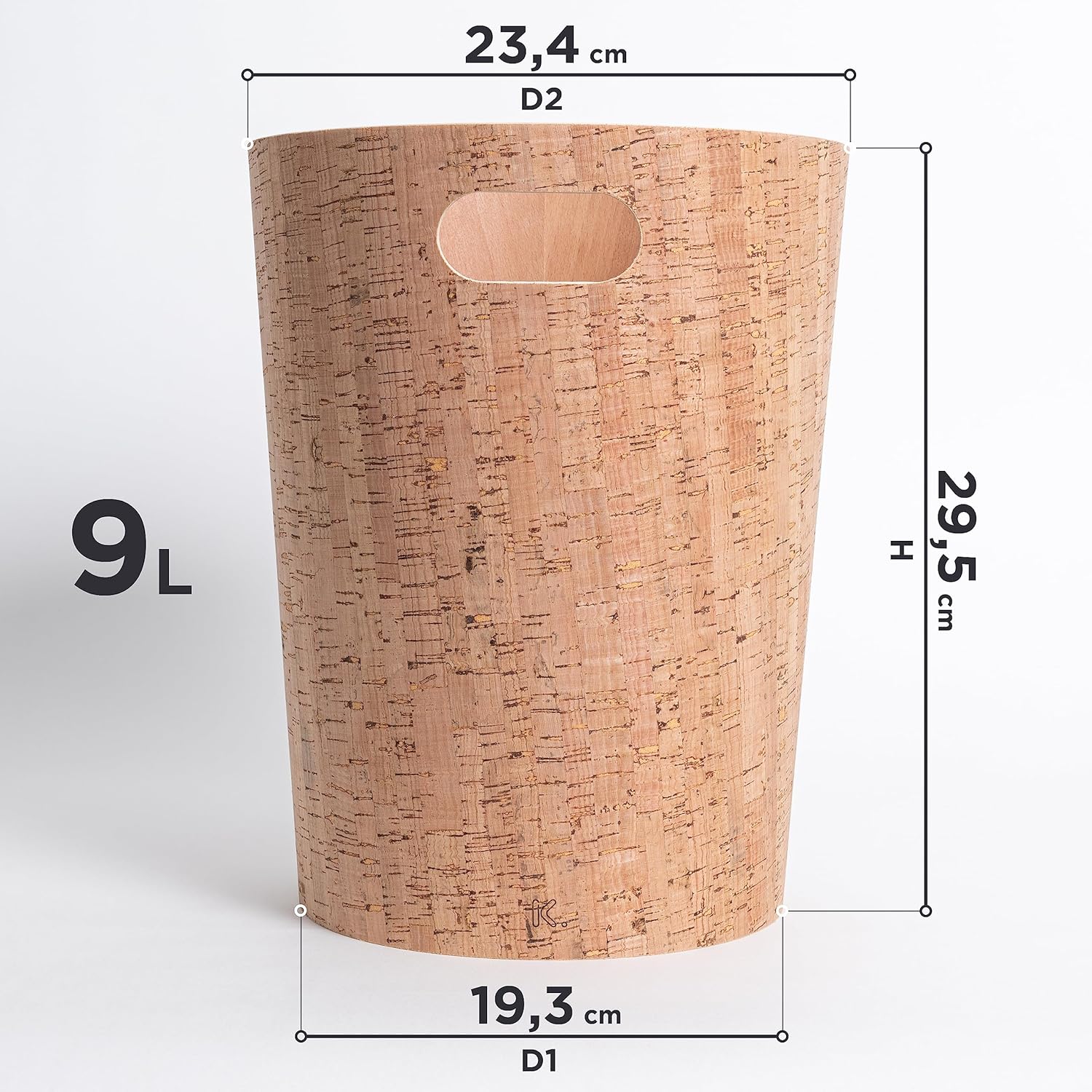 Cestino Gettacarte Börje in Legno 9 Litri - immagine 5