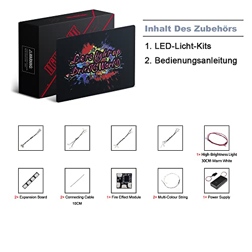 BrickBling Set Luci LED per Albero di Natale Lego 40573 - immagine 5