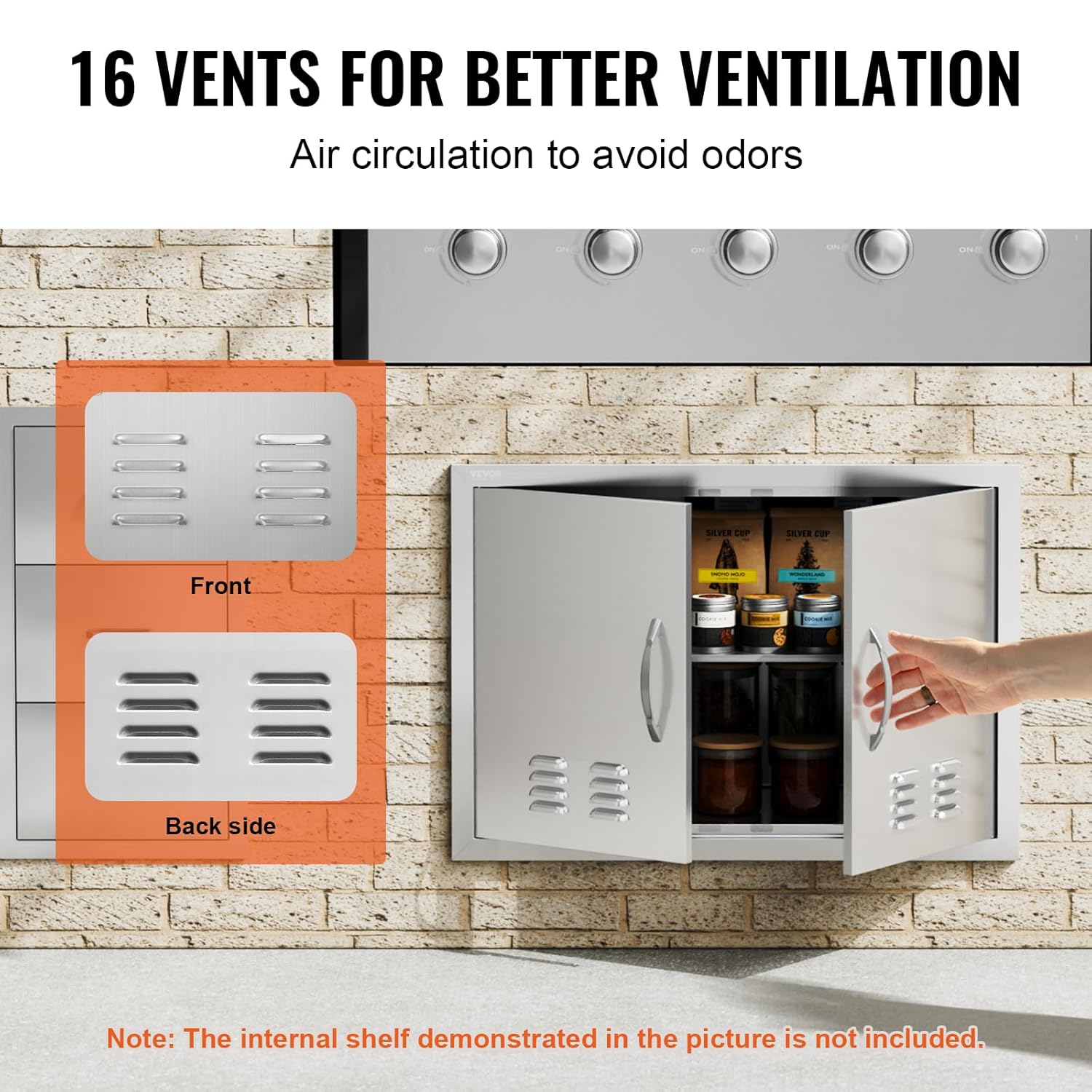 Vevor Porta Accesso Cucina 762 x 533 mm - immagine 4