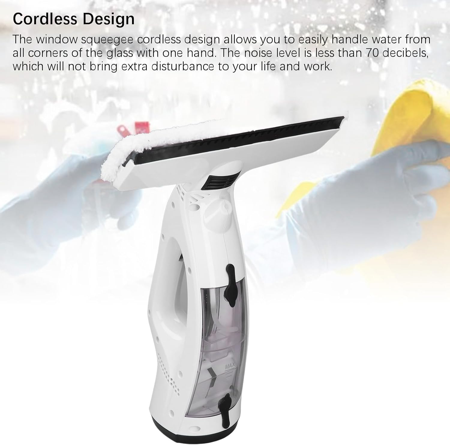 Aspiratore per Finestre a Batteria 2000 mAh - immagine 4