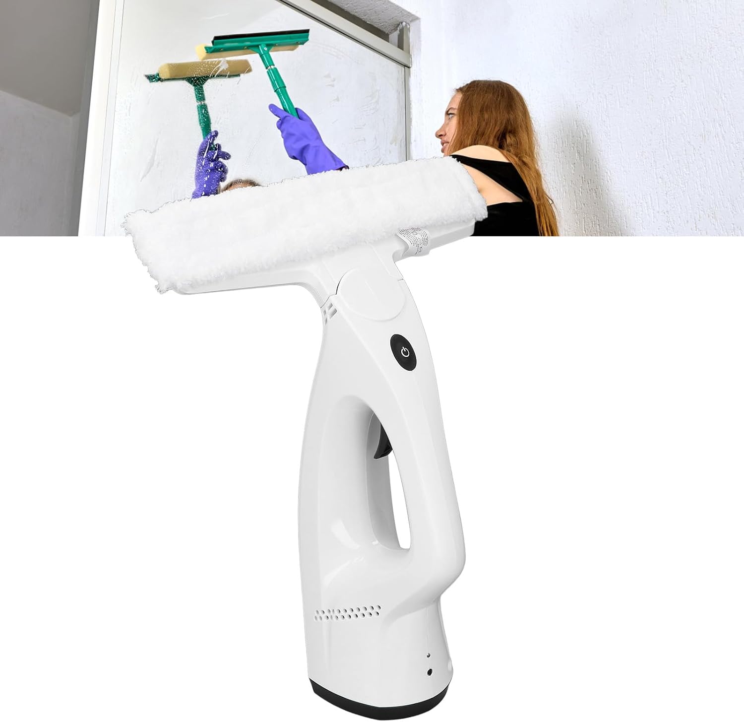 Aspiratore per Finestre a Batteria 2000 mAh - immagine 6