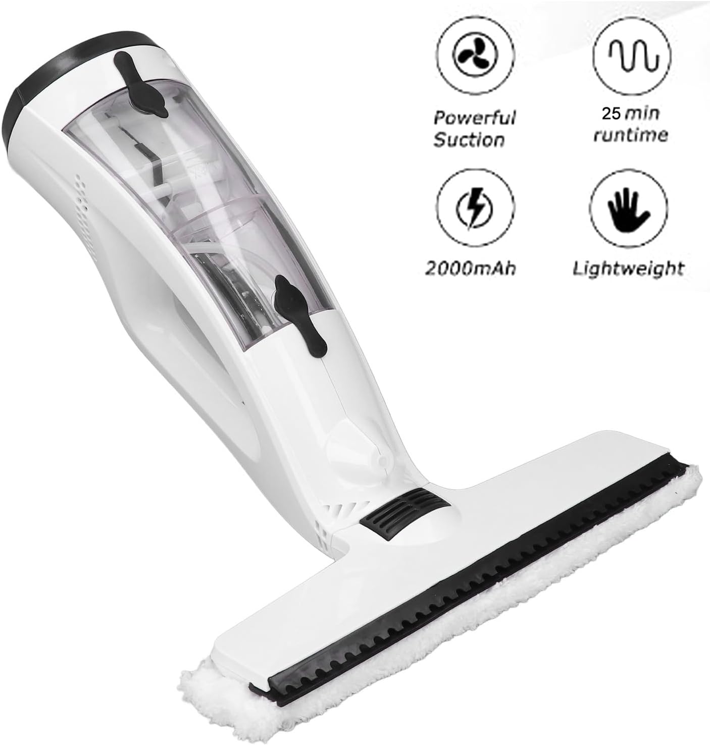 Aspiratore per Finestre a Batteria 2000 mAh - immagine 7