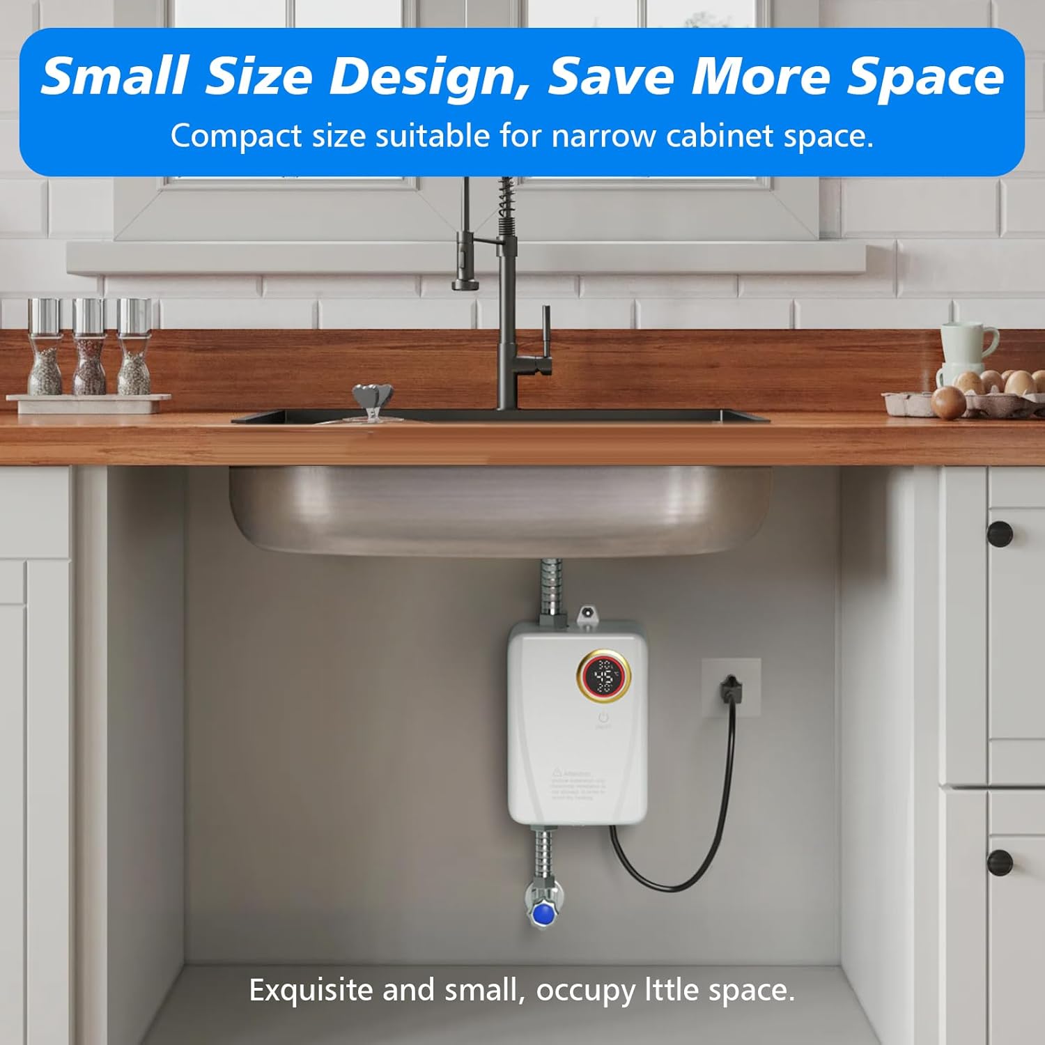 Scaldacqua Istantaneo Elettronico 3500W 220V - immagine 3