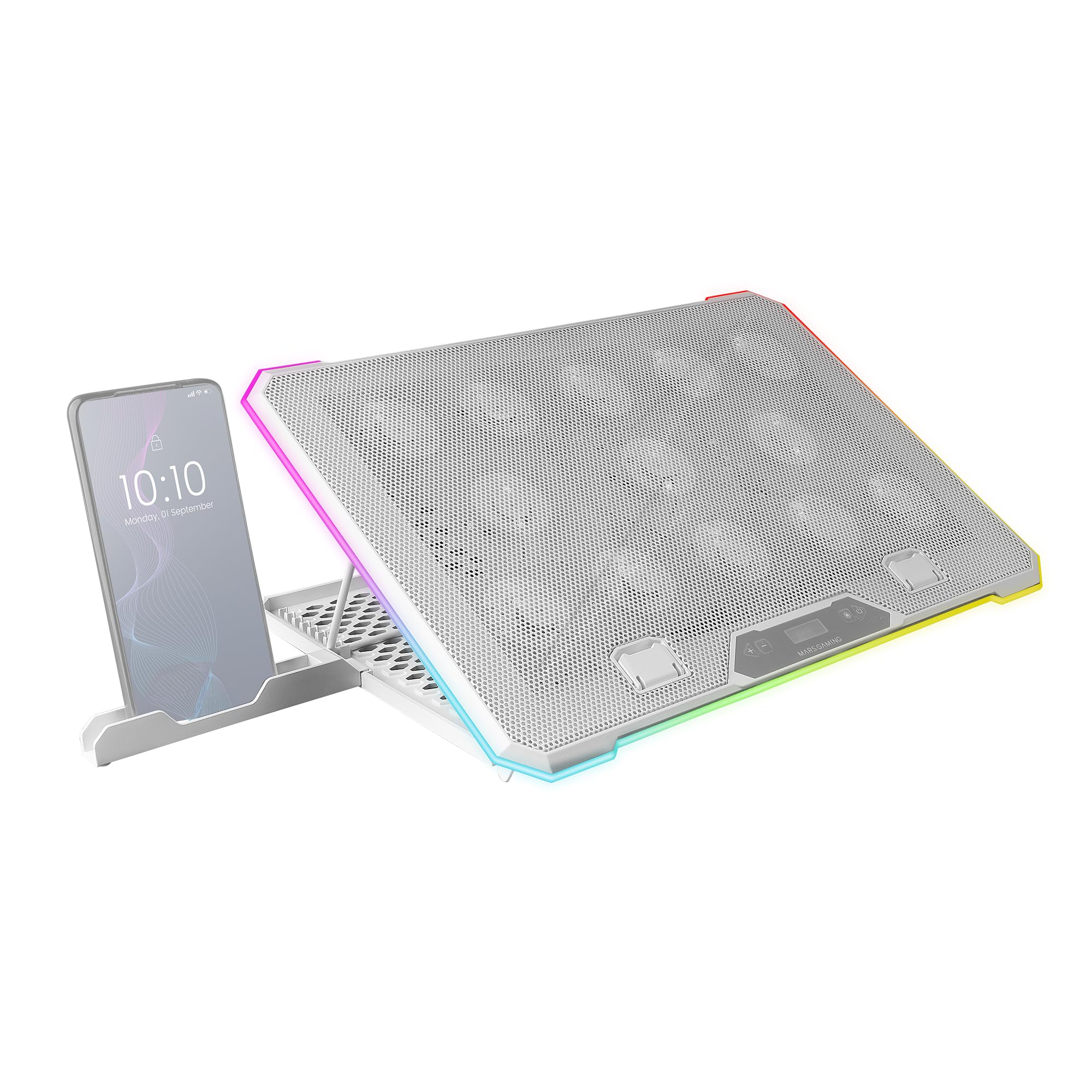 Mars Gaming MNBC13 - Base Raffreddamento Notebook 17" ARGB