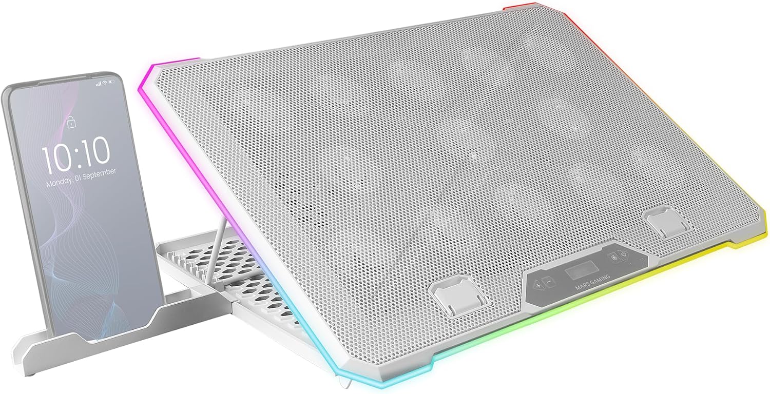 Mars Gaming MNBC13 - Base Raffreddamento Notebook 17" ARGB - immagine 1