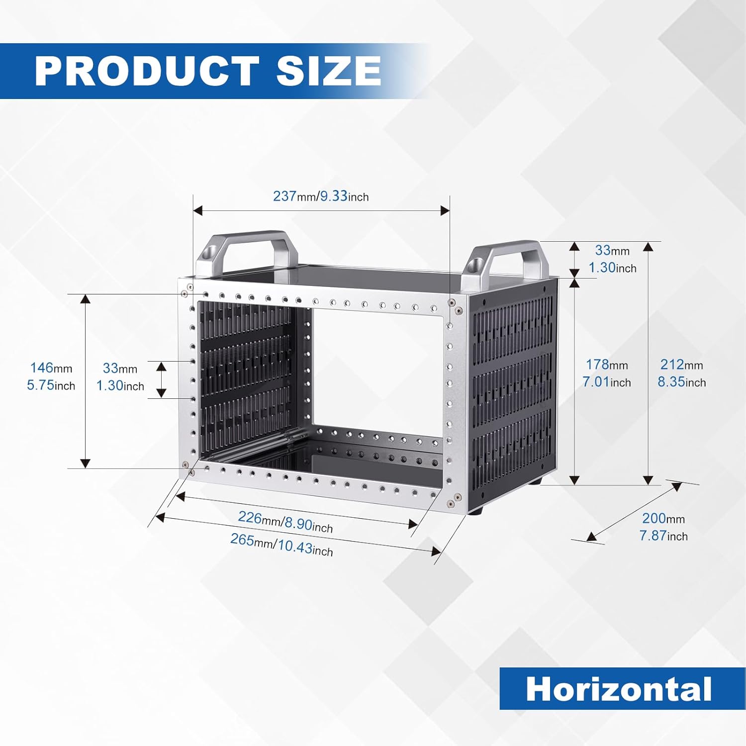 Geeekpi DeskPi RackMate TT - Mini Server Cabinet - immagine 3