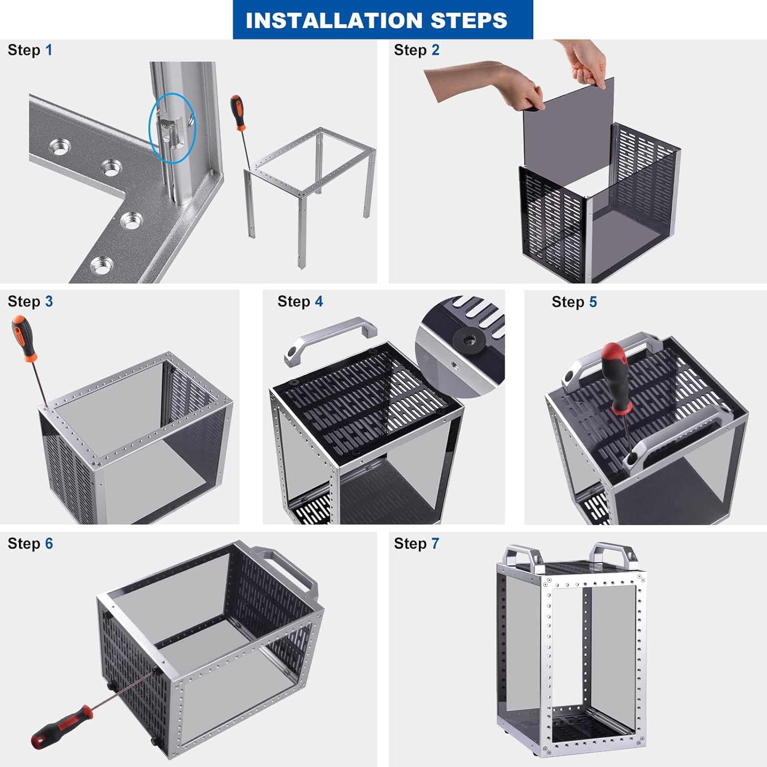 Geeekpi DeskPi RackMate TT - Mini Server Cabinet - immagine 7