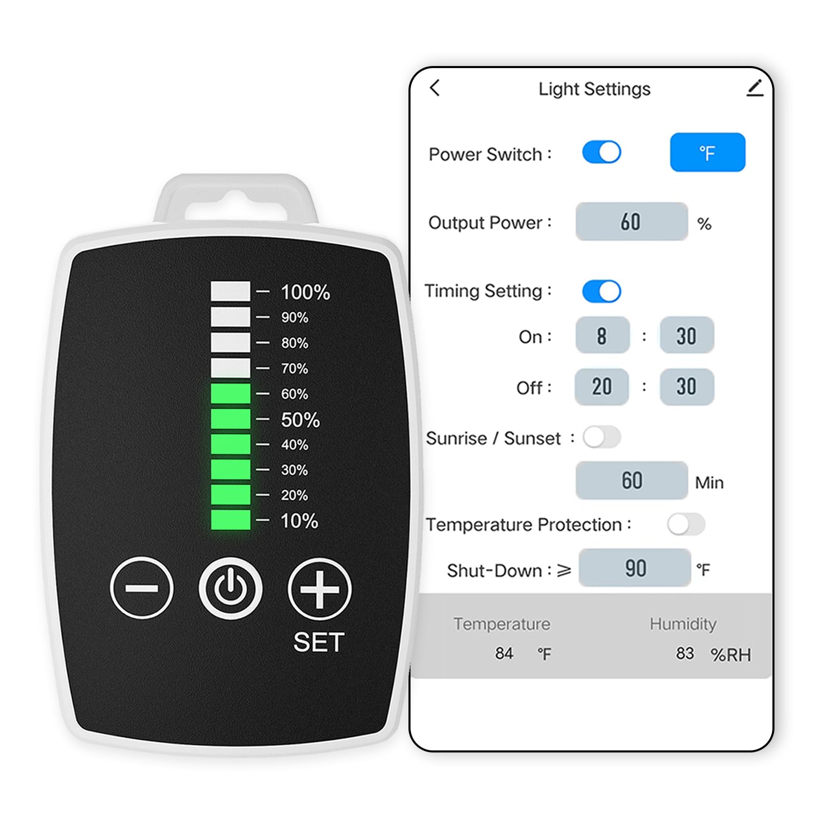AquaHorti AH-LightFan Control per LED Grow Lights