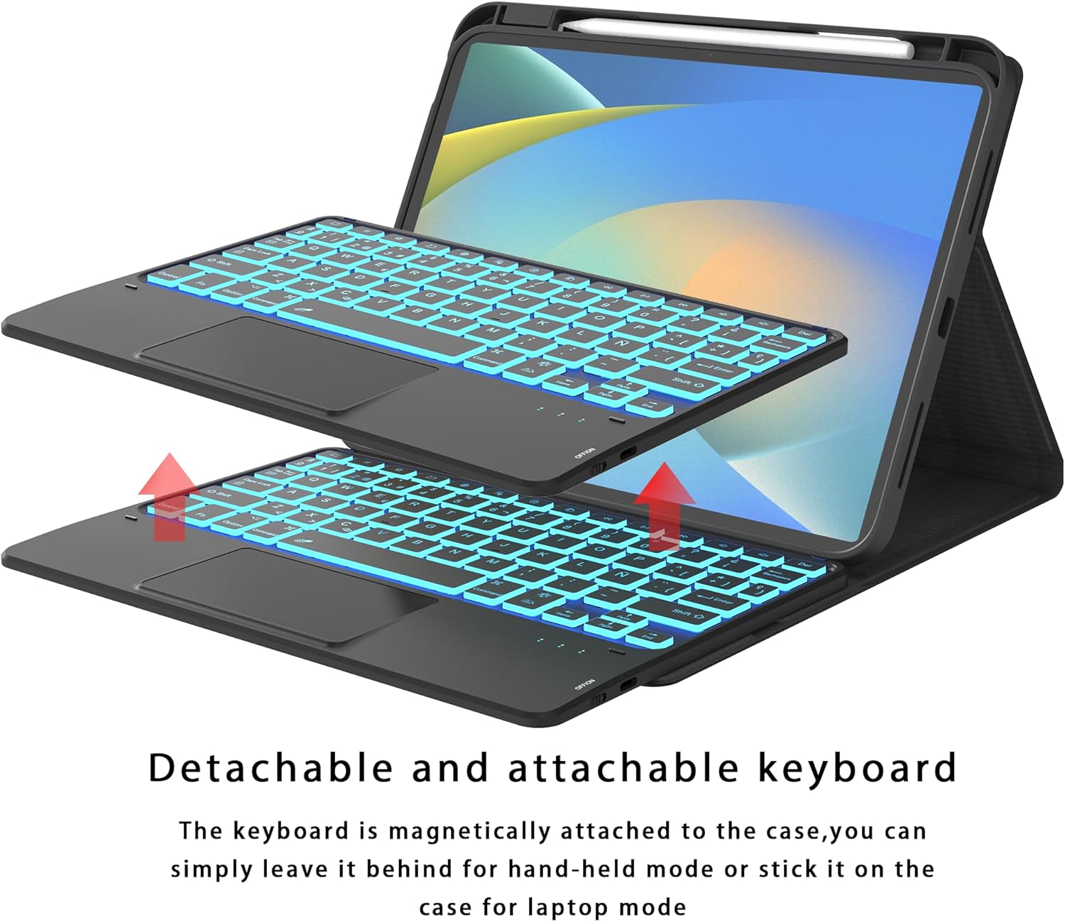 Custodia Tastiera Spagnola Ñ per iPad 10.9" e 11" - immagine 4