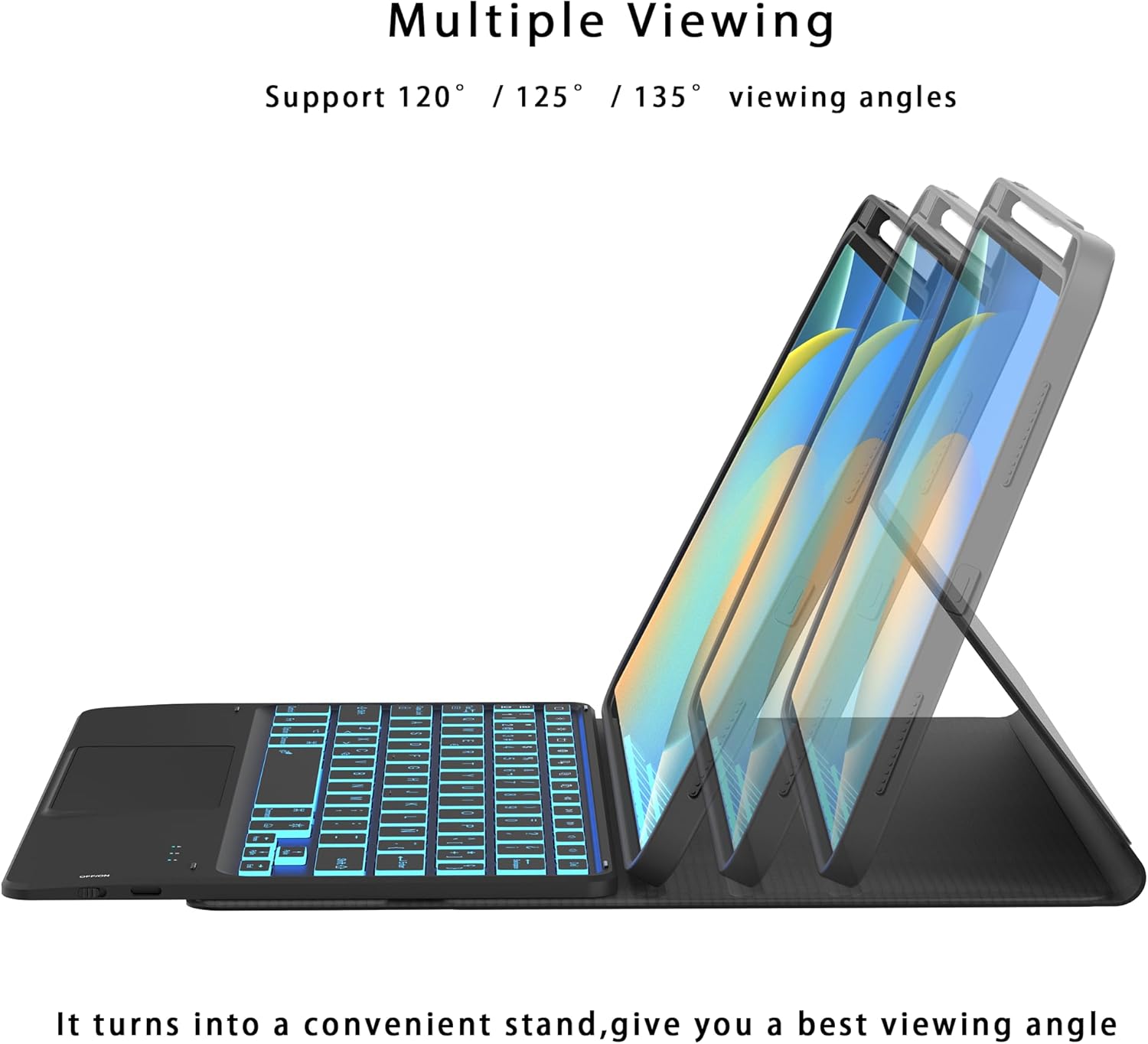 Custodia Tastiera Spagnola Ñ per iPad 10.9" e 11" - immagine 6