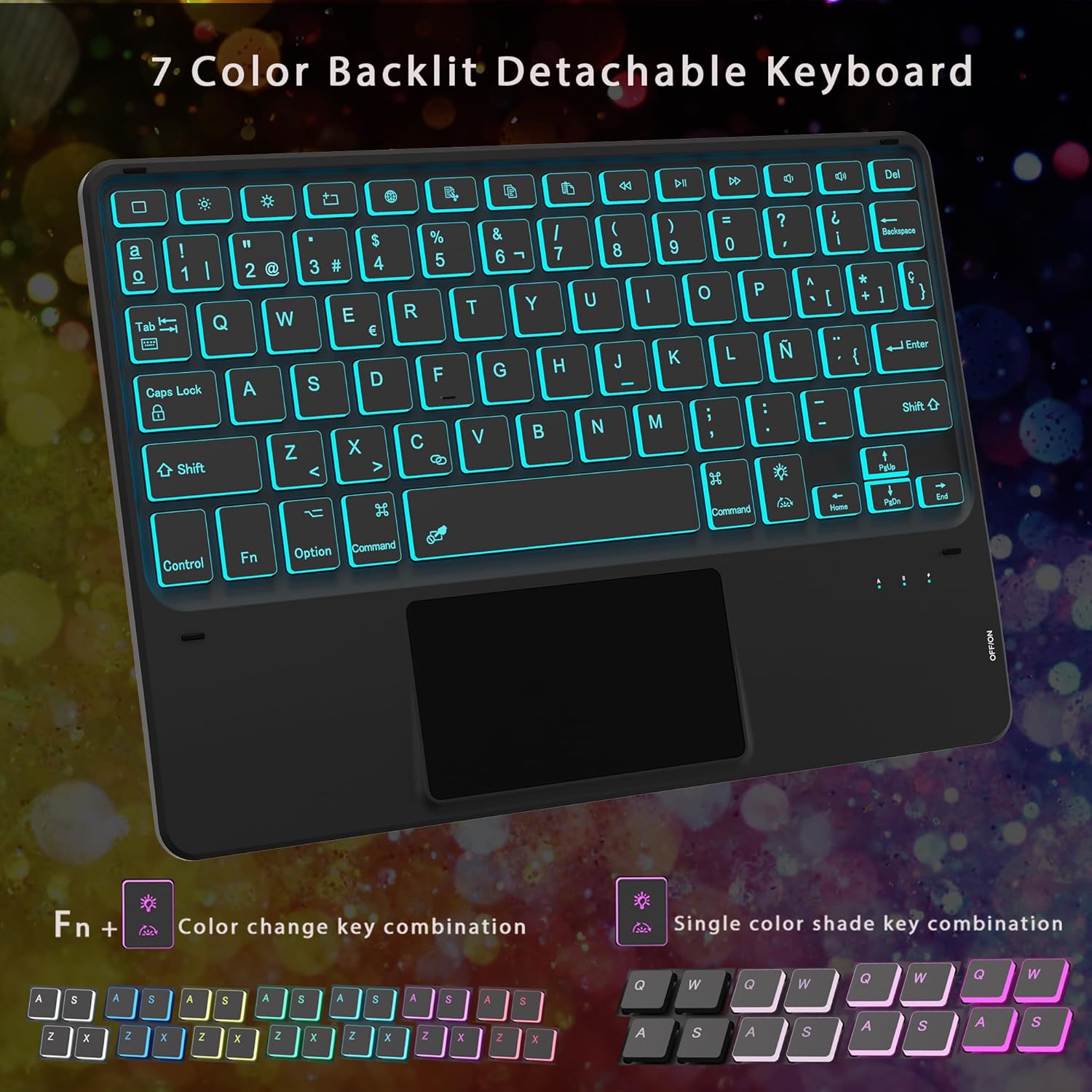 Custodia Tastiera Spagnola Ñ per iPad 10.9" e 11" - immagine 8