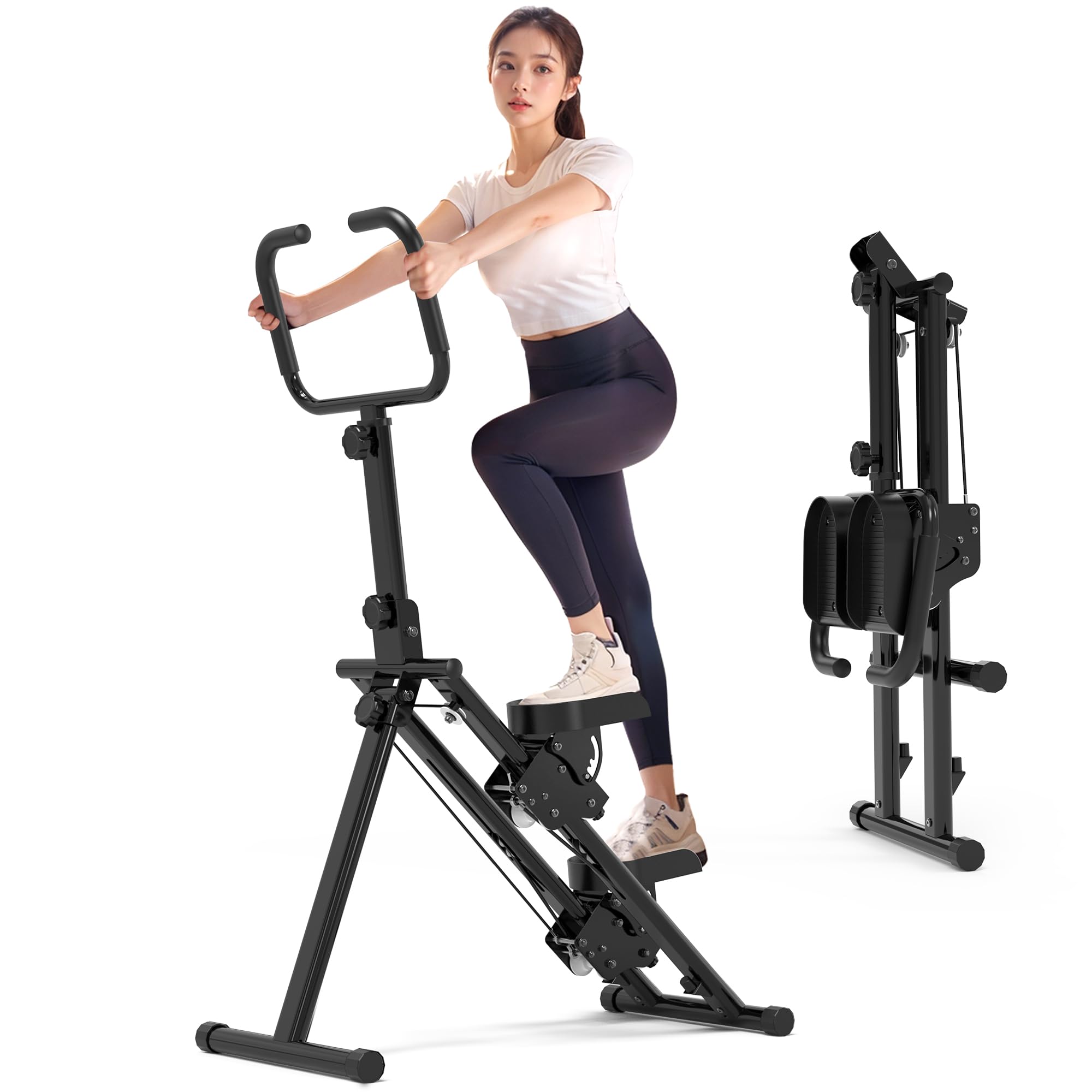 Leikefitness Stepper Verticale Pieghevole per Casa