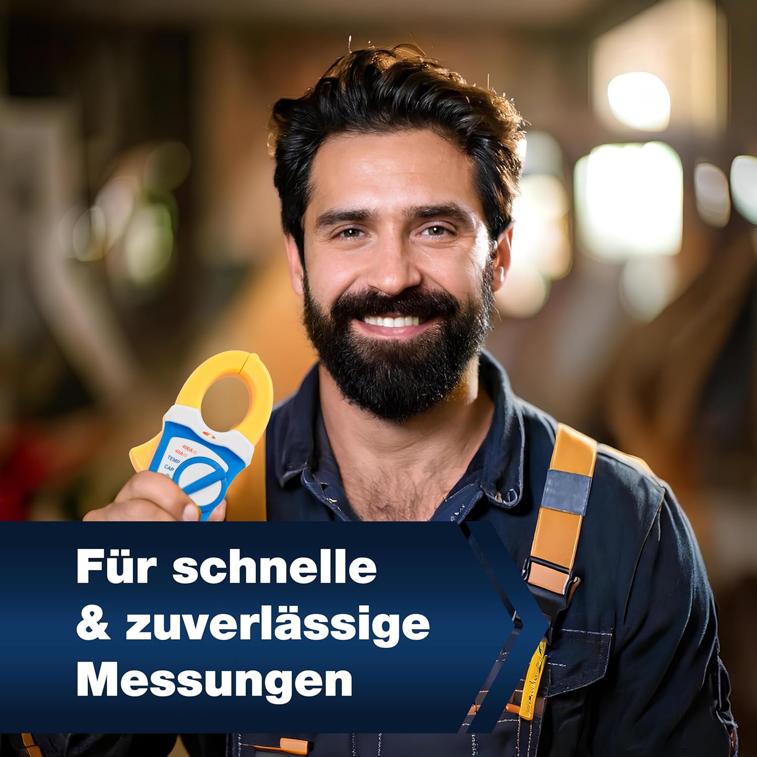 PeakTech 1650 - Morsetti con vero RMS AC/DC 400A - immagine 3