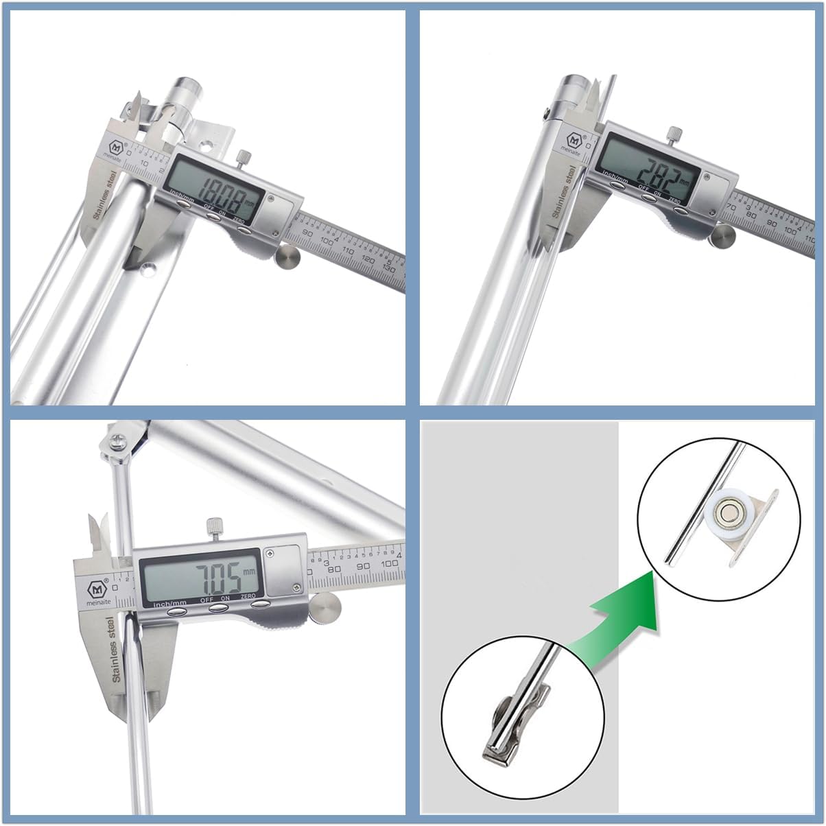 Yuoip® Chiudiporta Automatico Regolabile 45kg - immagine 3