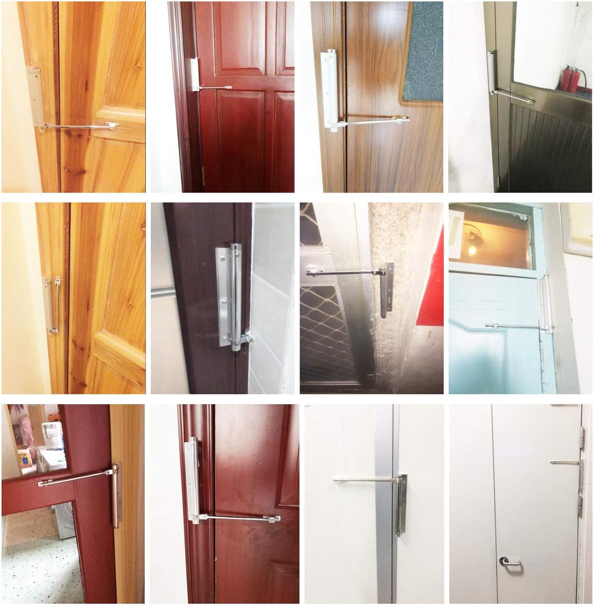 Yuoip® Chiudiporta Automatico Regolabile 45kg - immagine 5