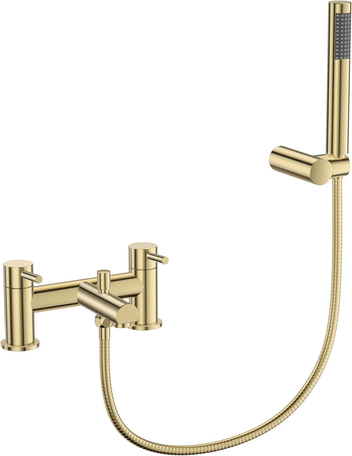 Veebath Delta - Miscelatore Vasca Ottone Spazzolato - immagine 5