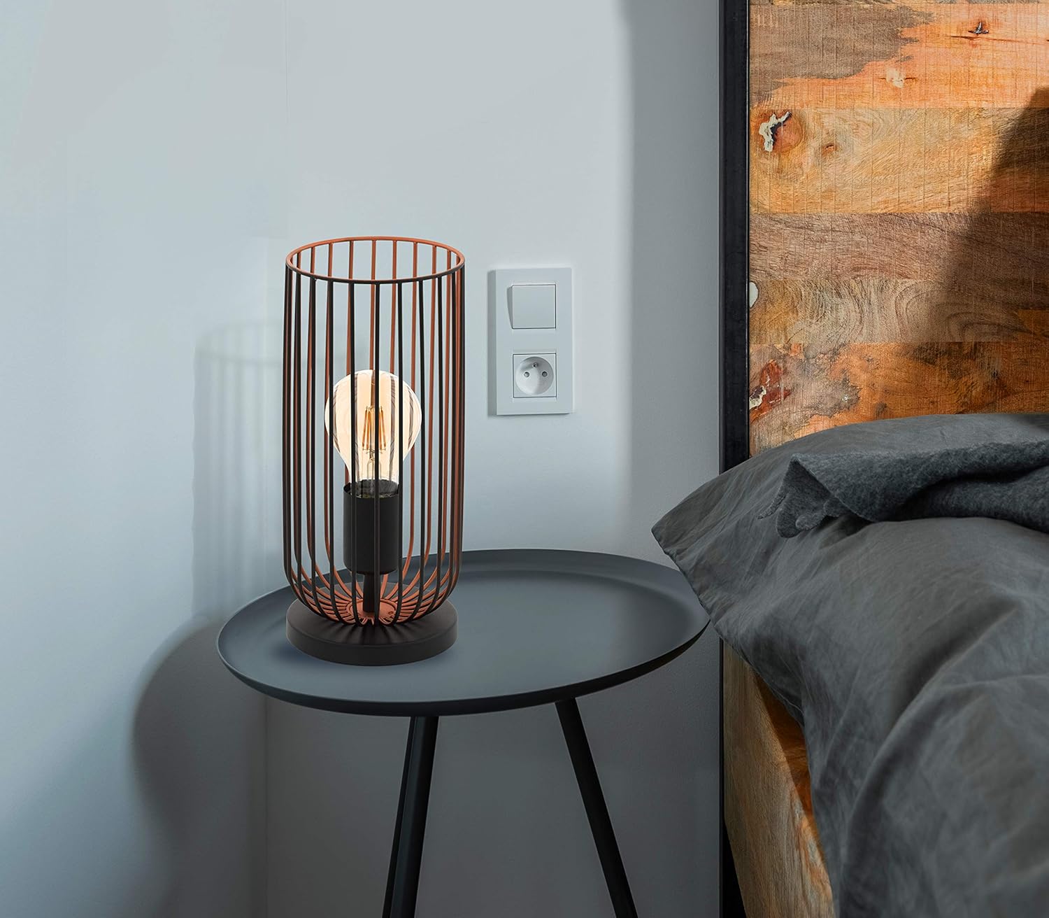 EGLO Roccamena Lampada da Tavolo Vintage 1 Luce - immagine 2