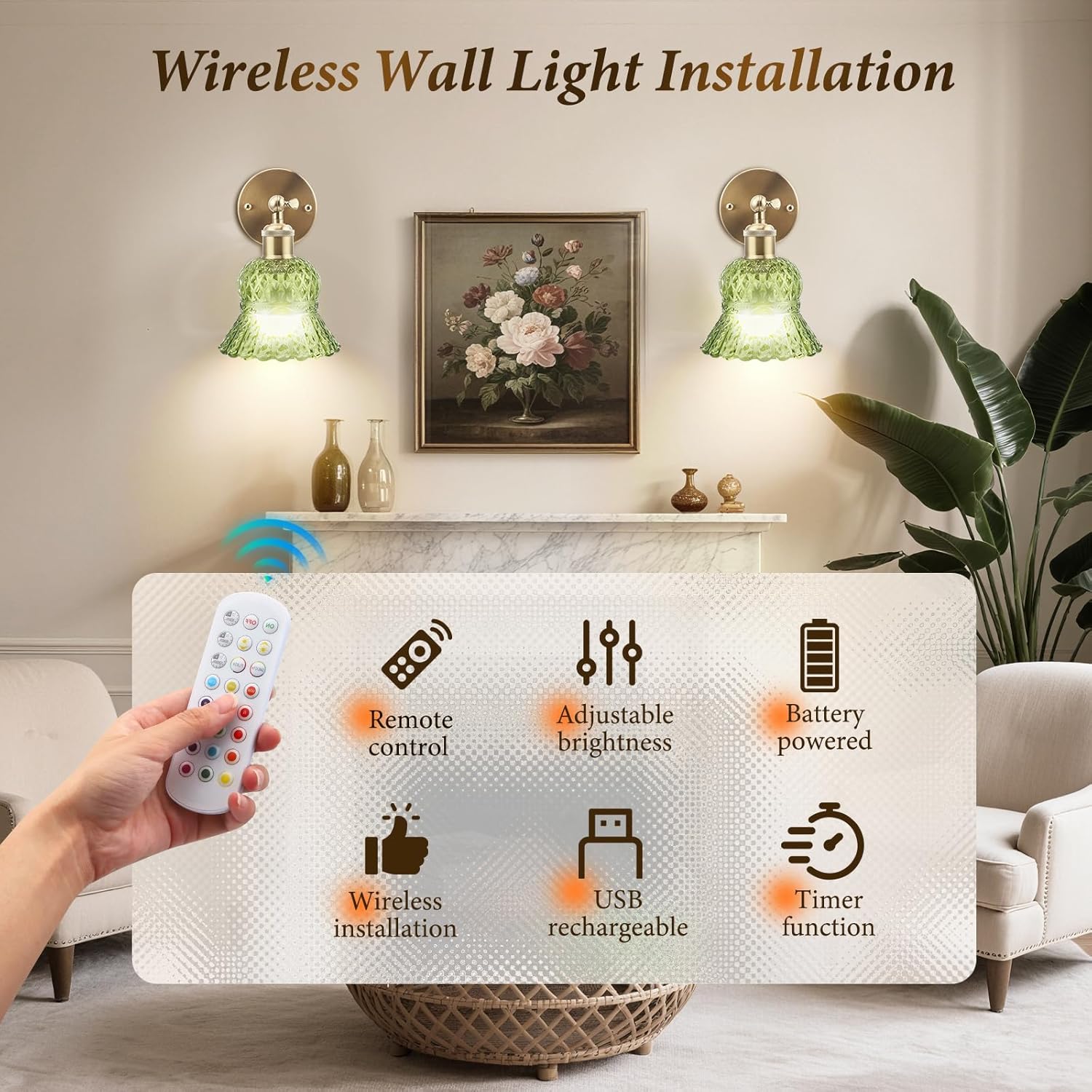 Strixorn Lampada da Parete Vintage E26 (2 Pezzi) - immagine 4