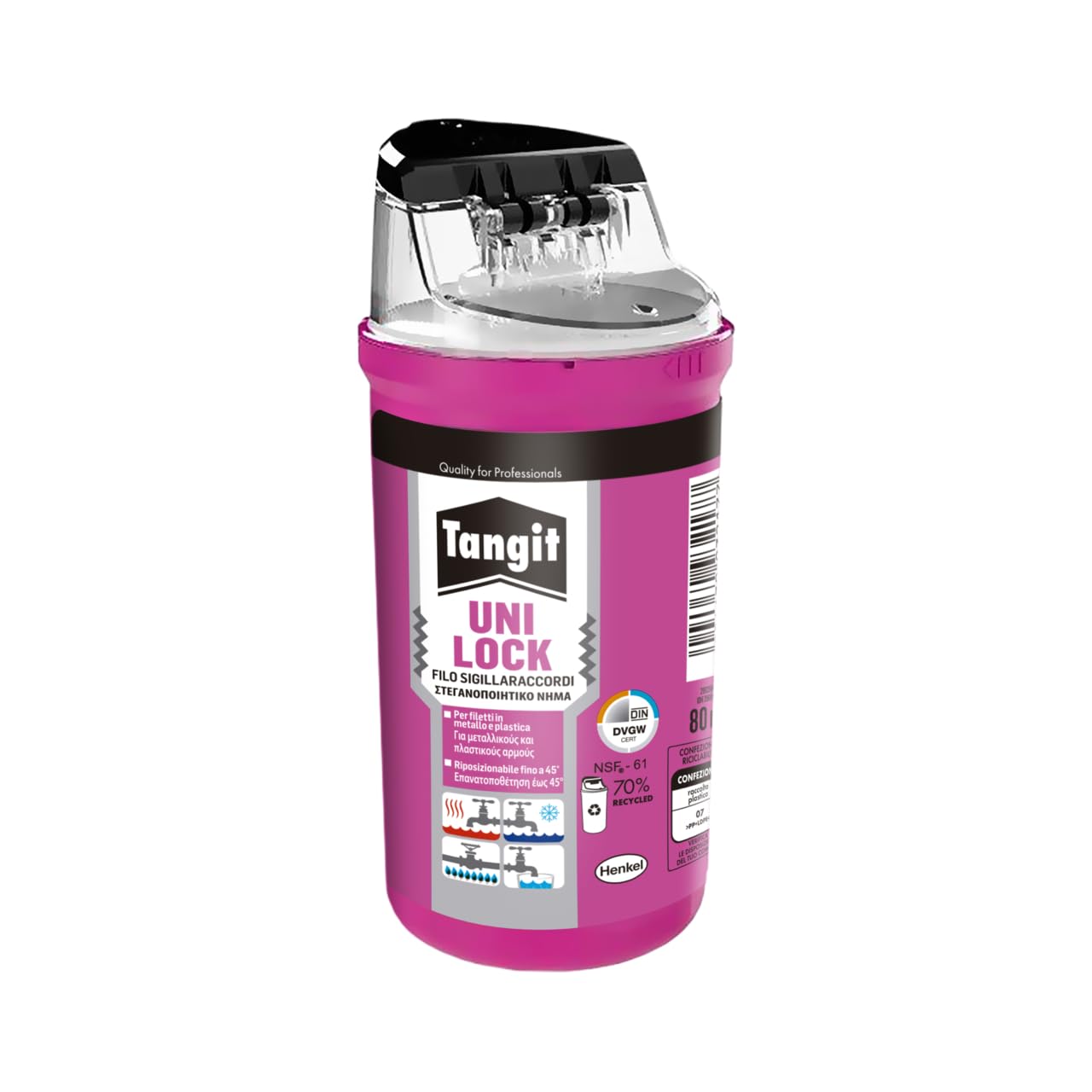 Tangit Uni-Lock Filo Sigillante per Tubature 1x80m