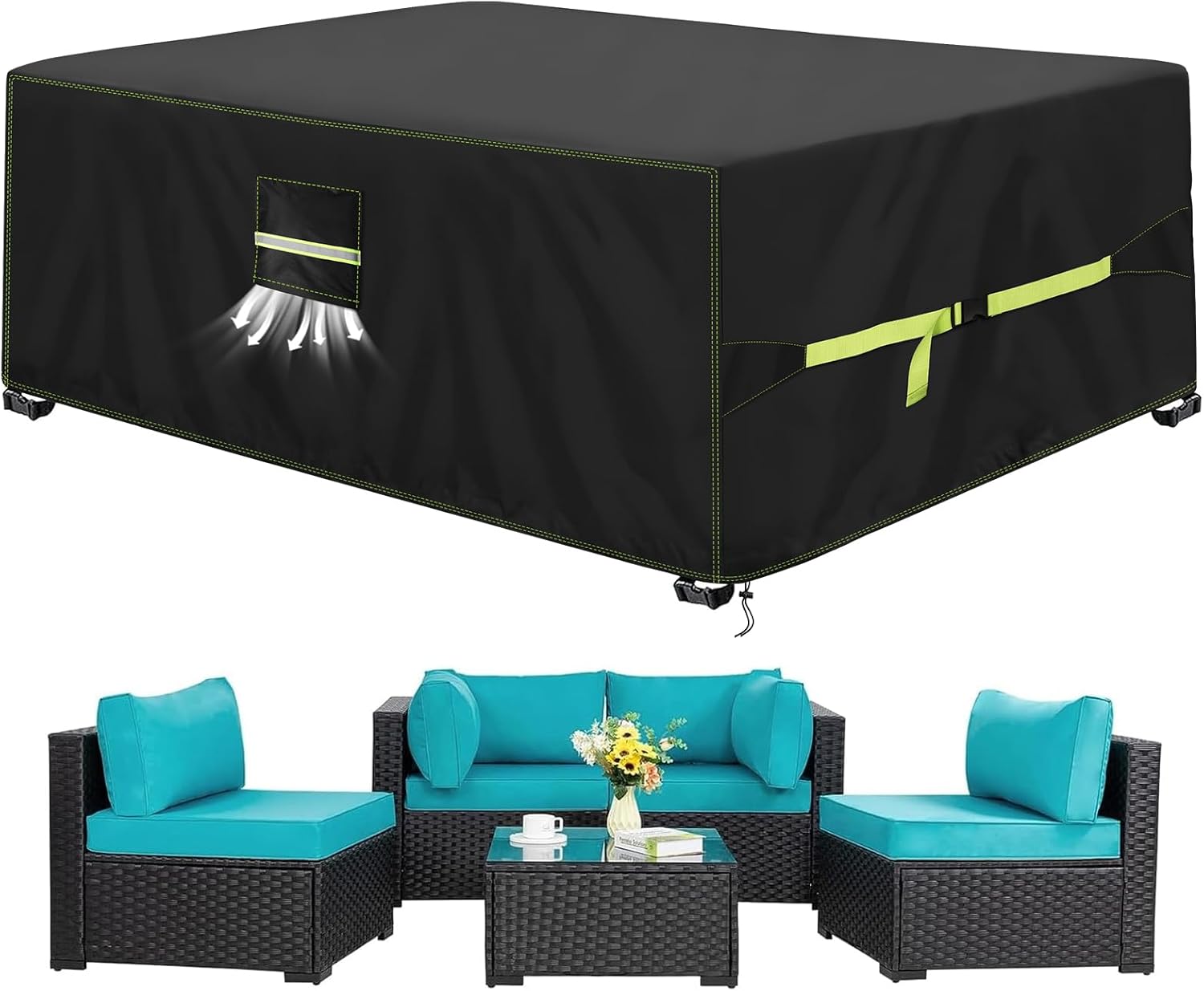 VDISRR Copertura Tavolo Esterno 300x250x100cm - immagine 1