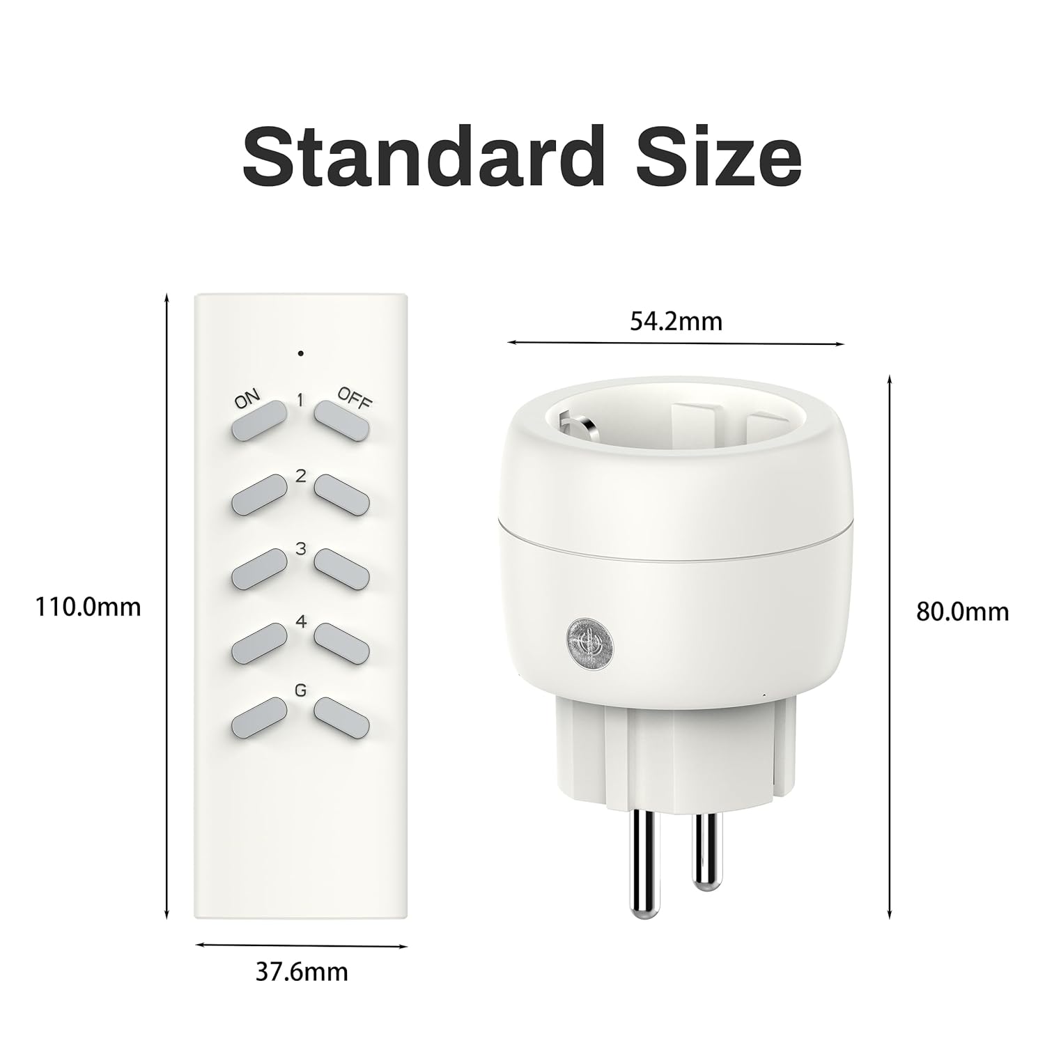 Ucomen Prese con Telecomando (5 Prese, 2 Telecomandi) - immagine 4