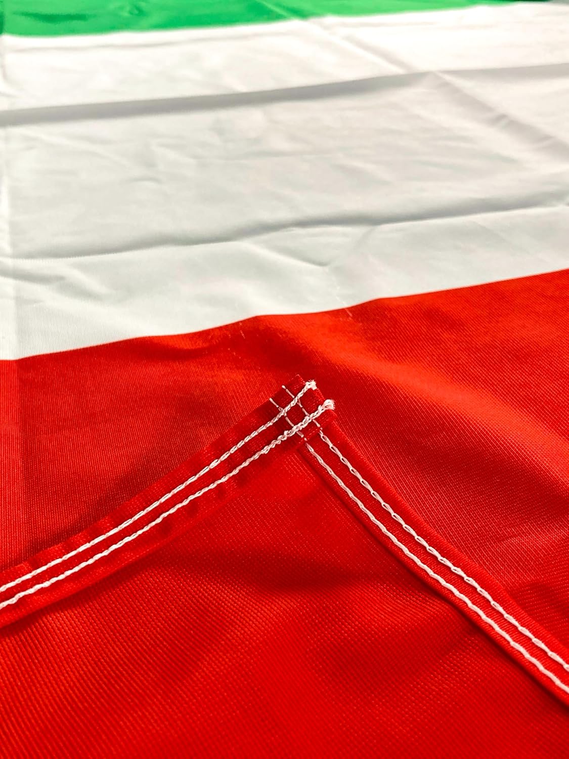 Bandiera Italiana 70x100 cm - Tessuto Nautico Resistente - immagine 3