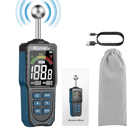 ALLmeter Misuratore di Umidità Legno Ricaricabile