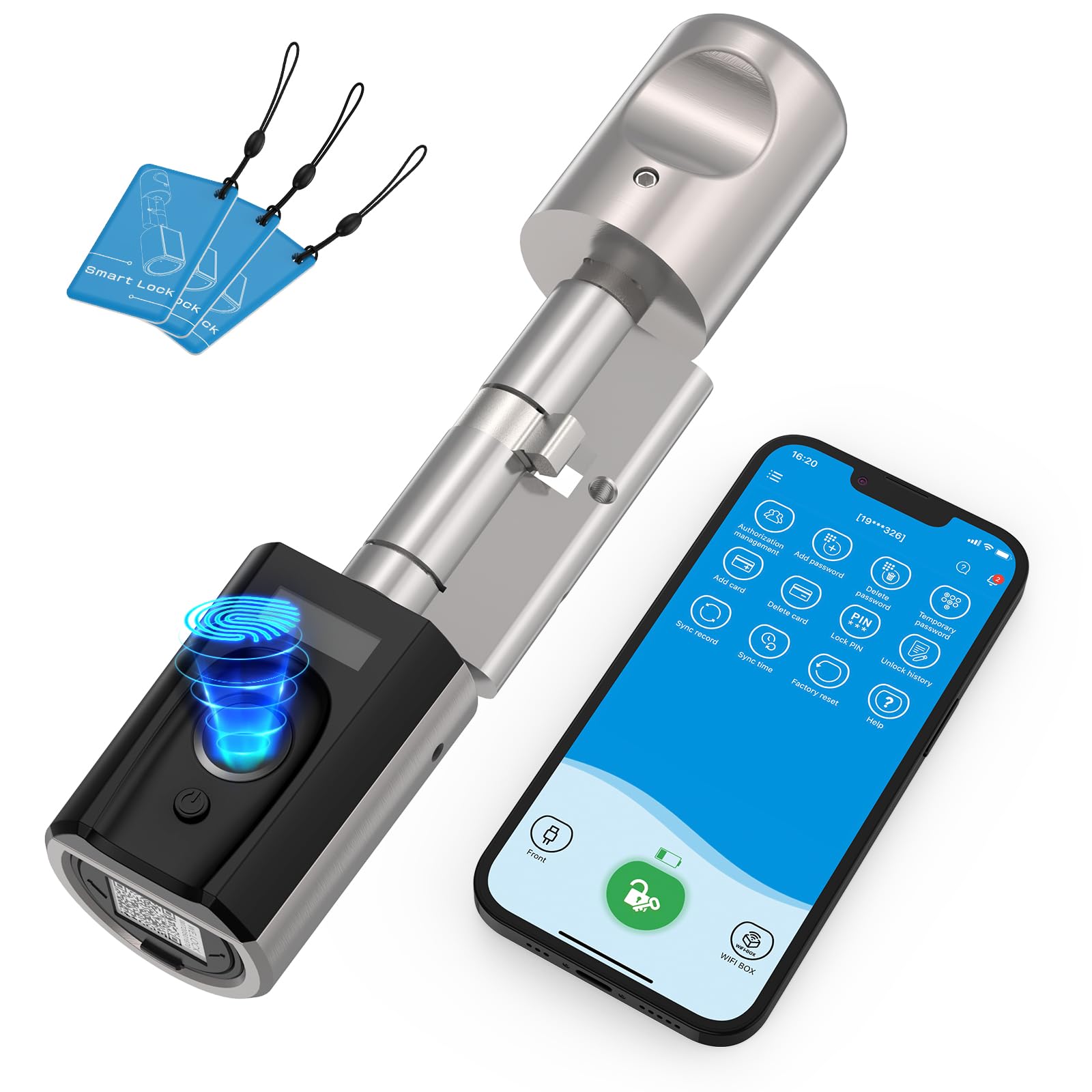 Smart Lock Serratura Elettronica con Impronta Digitale