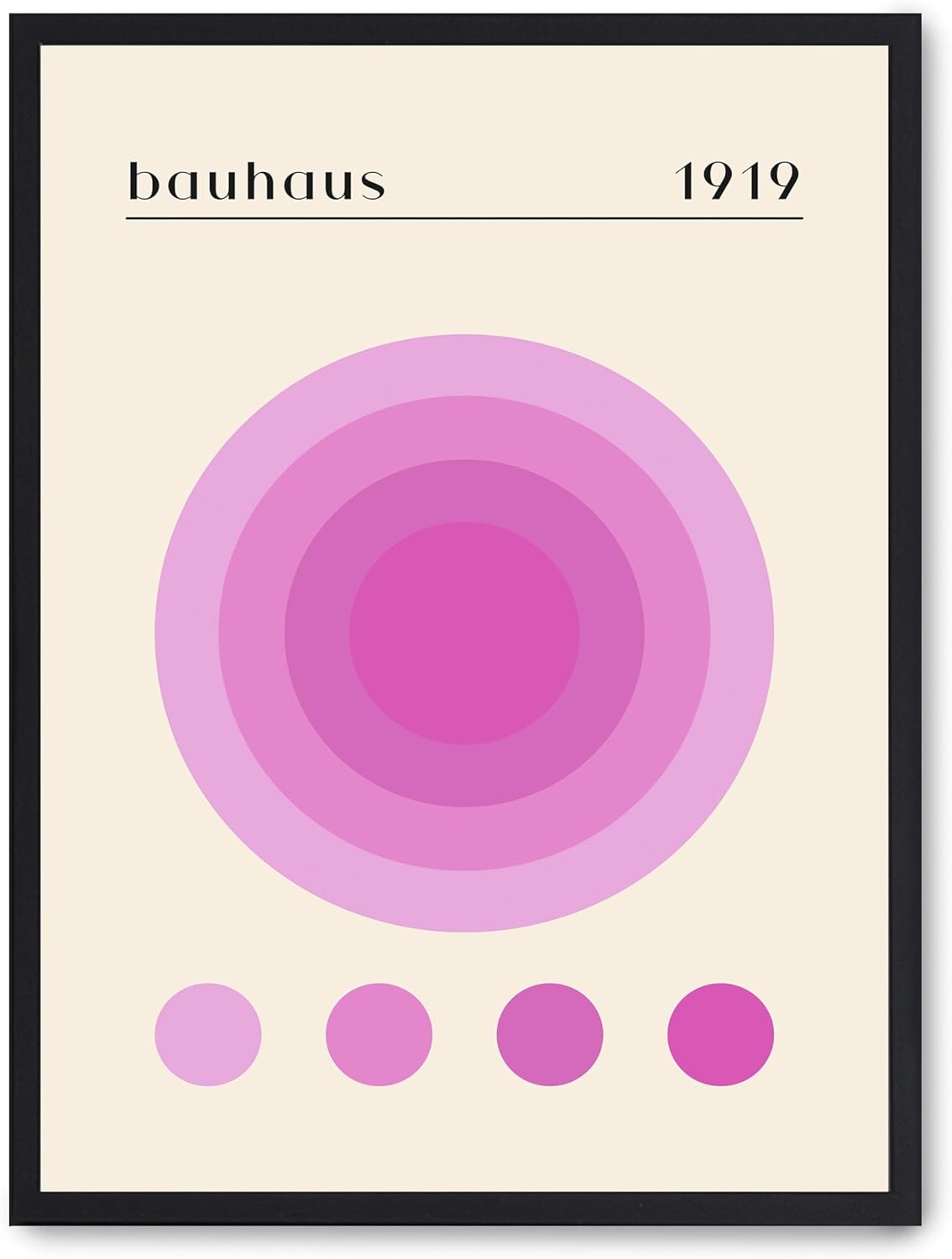 AlexandreHouse Quadro Pink Bauhaus II