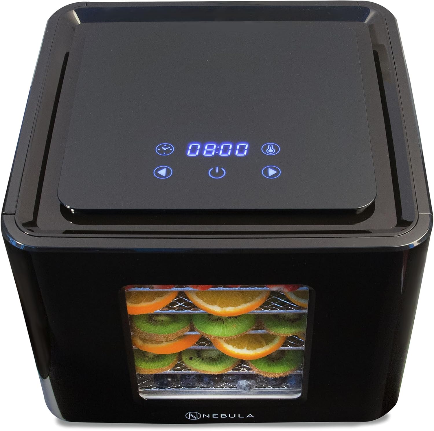 Nebula Disidratatore Alimentare 6 Vassoi 400W, Nero - immagine 3