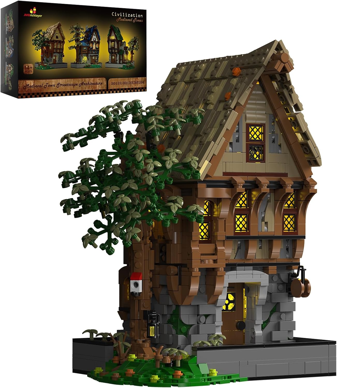 JMBricklayer Medieval Blacksmith Shop Lighting Set 30122 - immagine 1