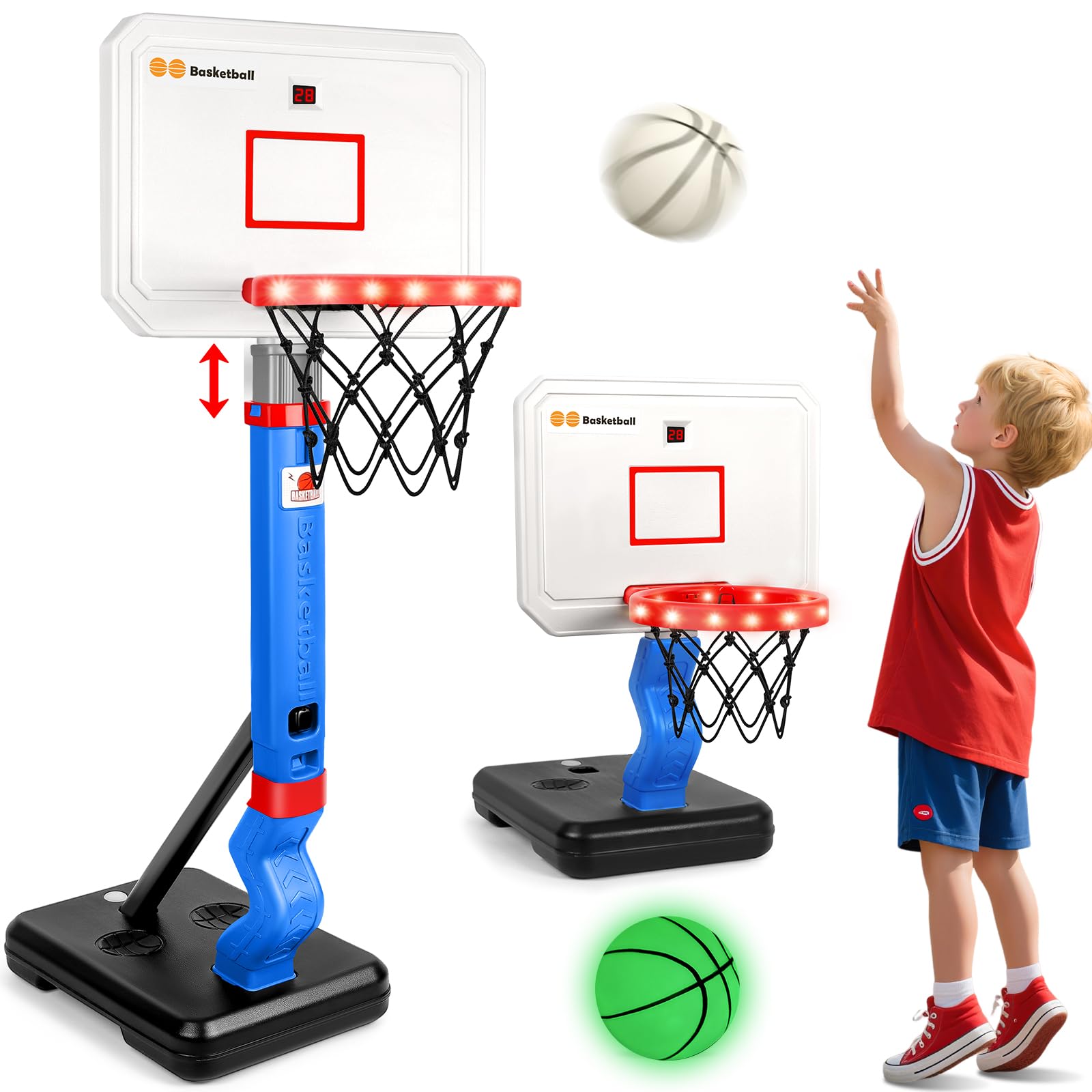 Herenear Canestro Basket Bambini con Punteggio