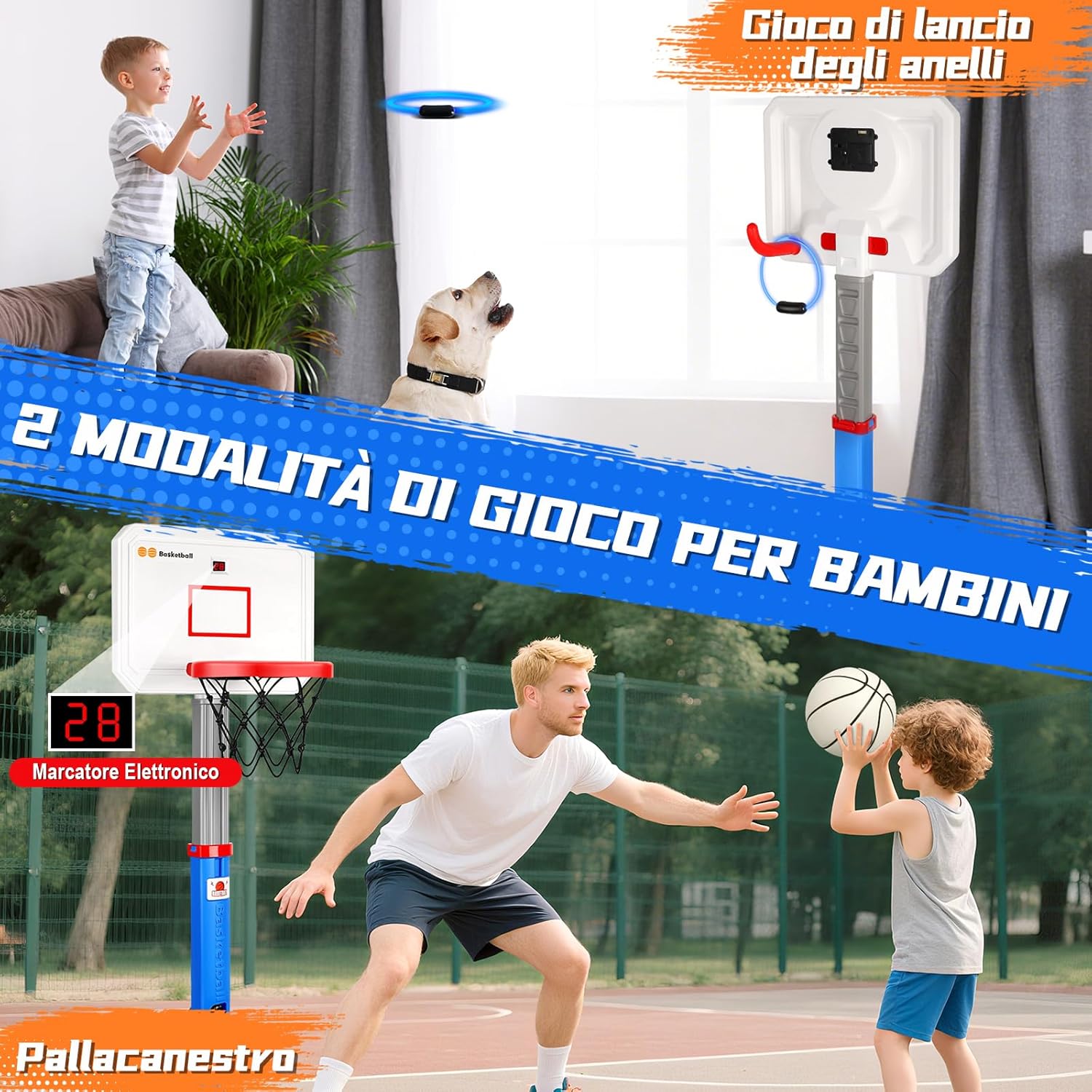 Herenear Canestro Basket Bambini con Punteggio - immagine 3