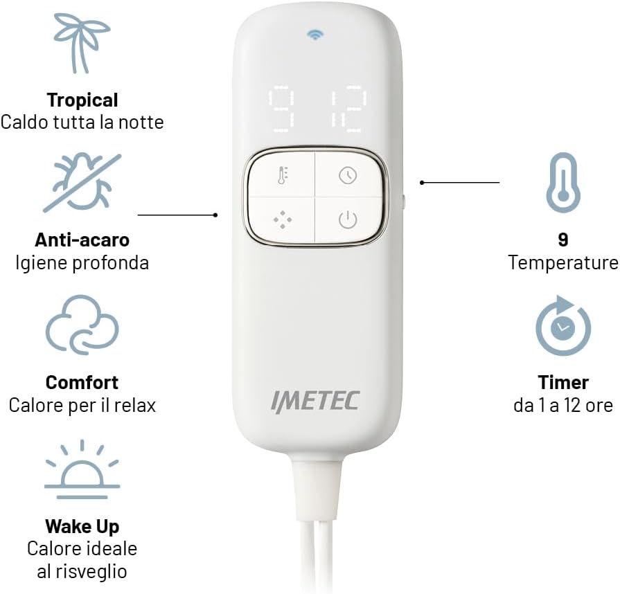 Imetec Scaldasonno Adapto Advanced Maxi Singolo - immagine 4