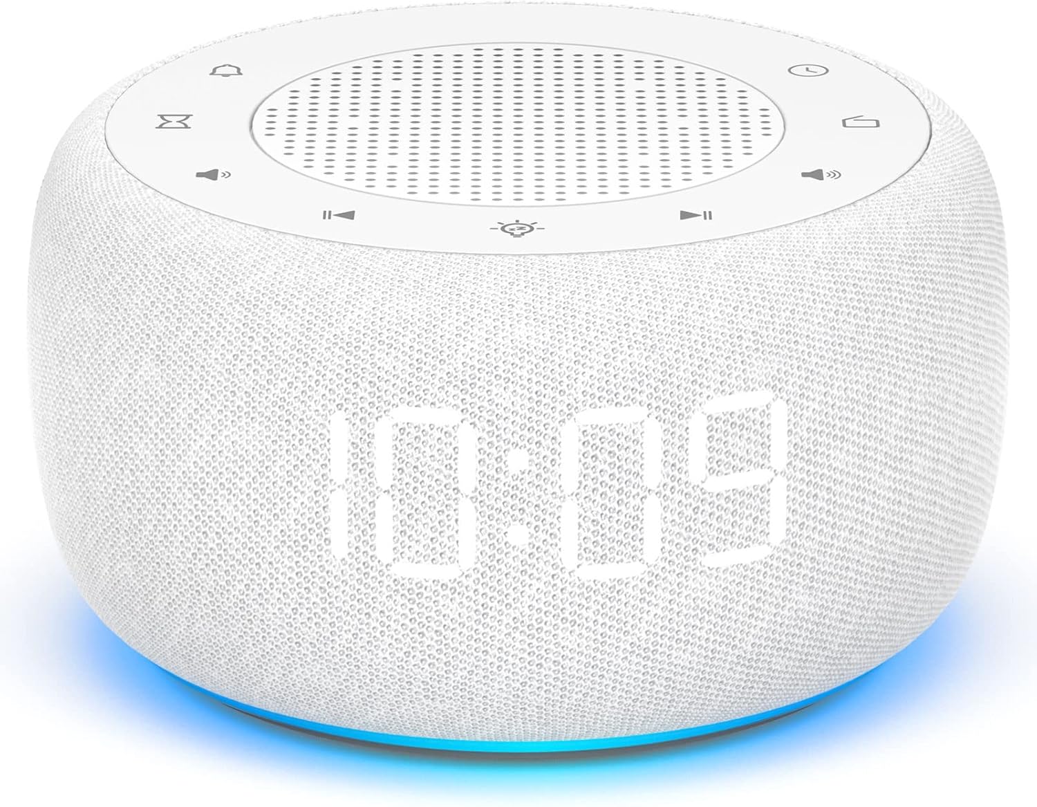 Buffbee Radiosveglia con Suono di Alta Qualità, Bianca - immagine 1