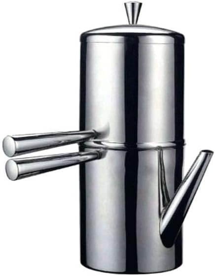 Caffettiera Napoletana in acciaio inox 18/10 tazze 9 - immagine 1