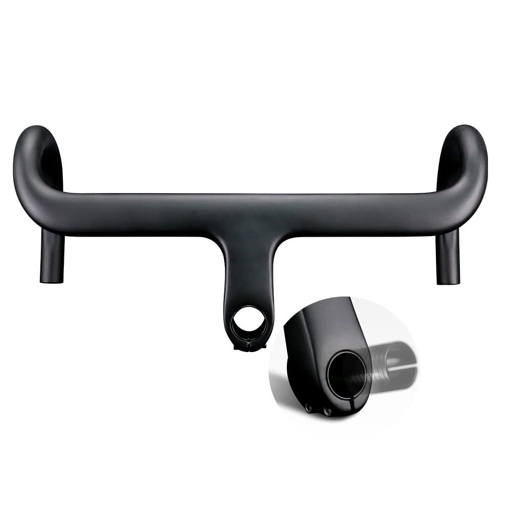 Alfa Pasca Manubrio Carbonio Bici Strada UD Opaco