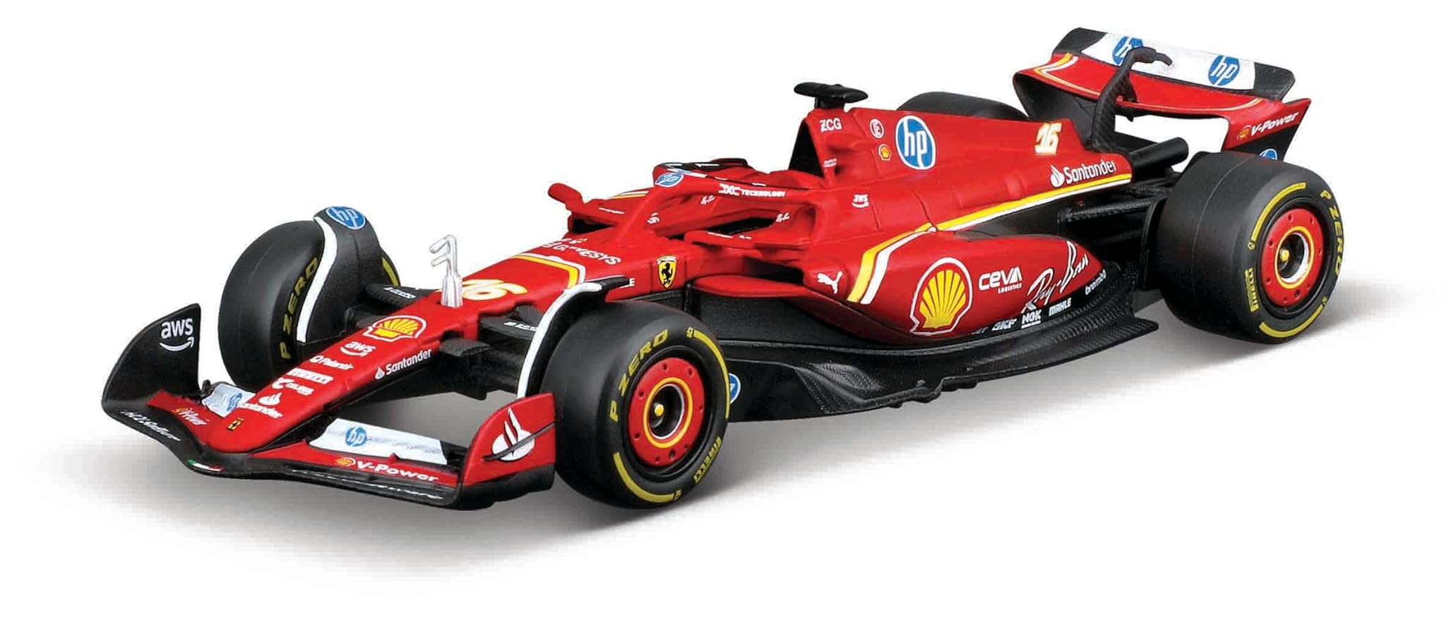 MAISTO TECH RC Formula Racing Ferrari SF-24 #16 Charles Leclerc