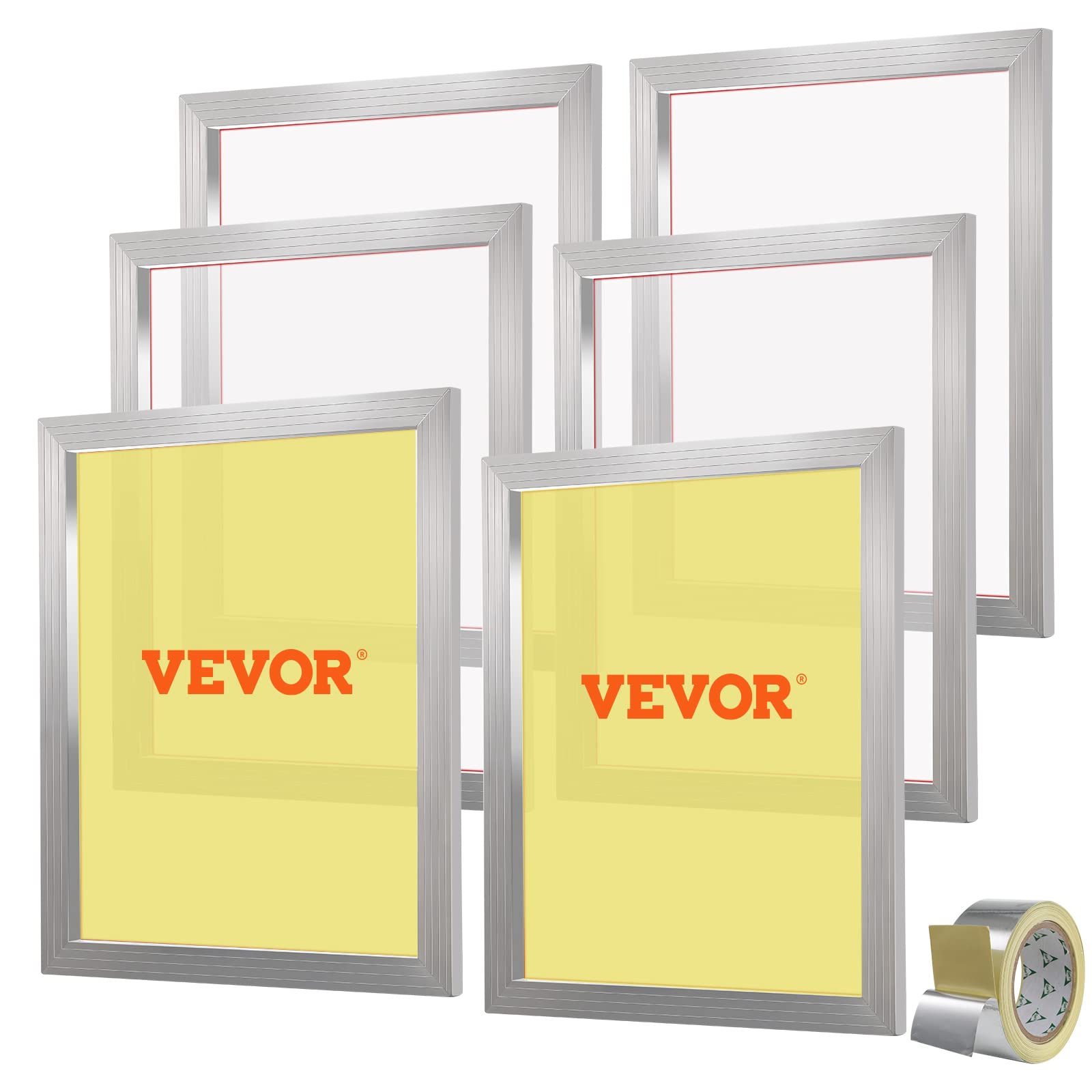VEVOR Kit Telaio Stampa Serigrafica Alluminio 50,8x61 cm