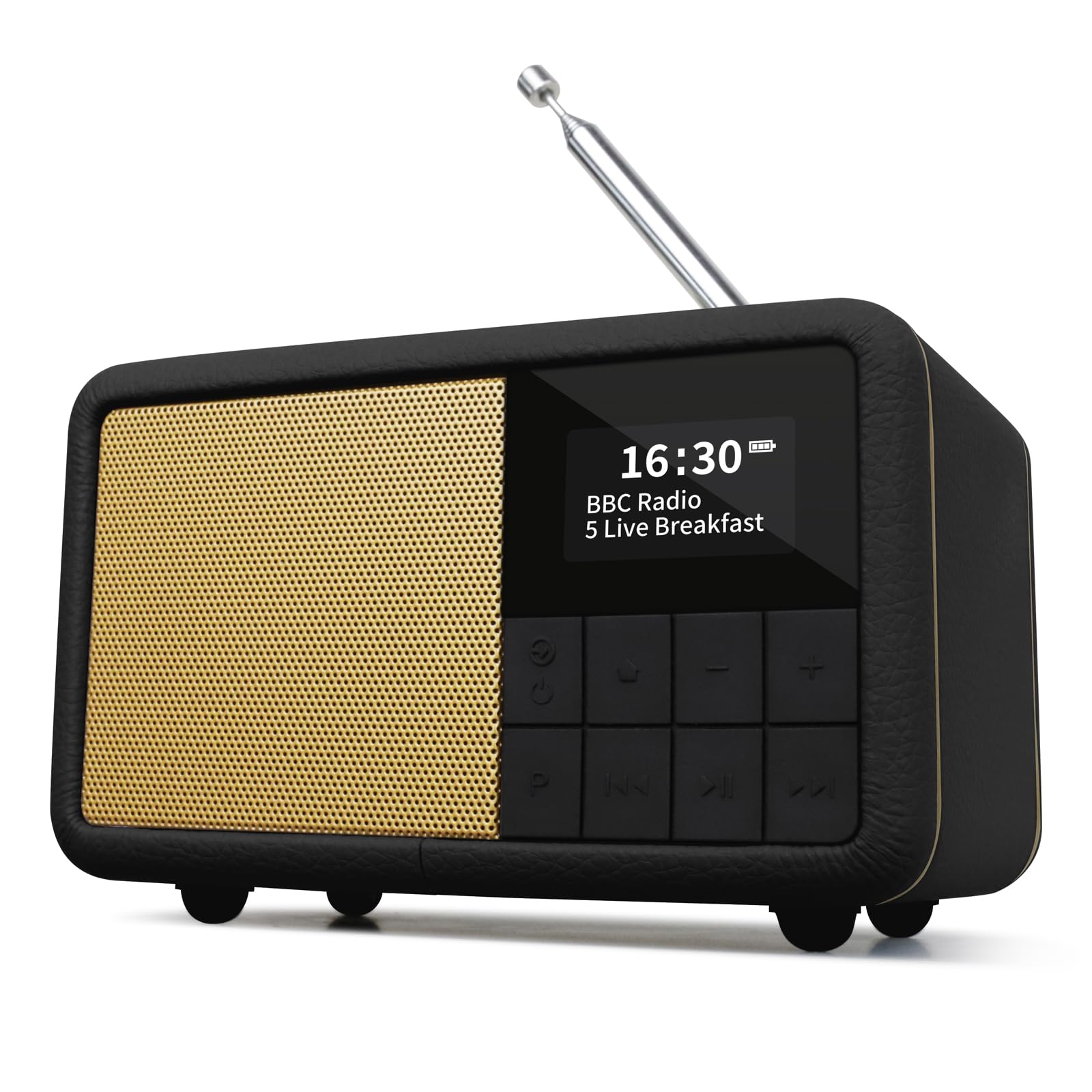 Lemega CR7 Mini Radio DAB+ Portatile con Bluetooth