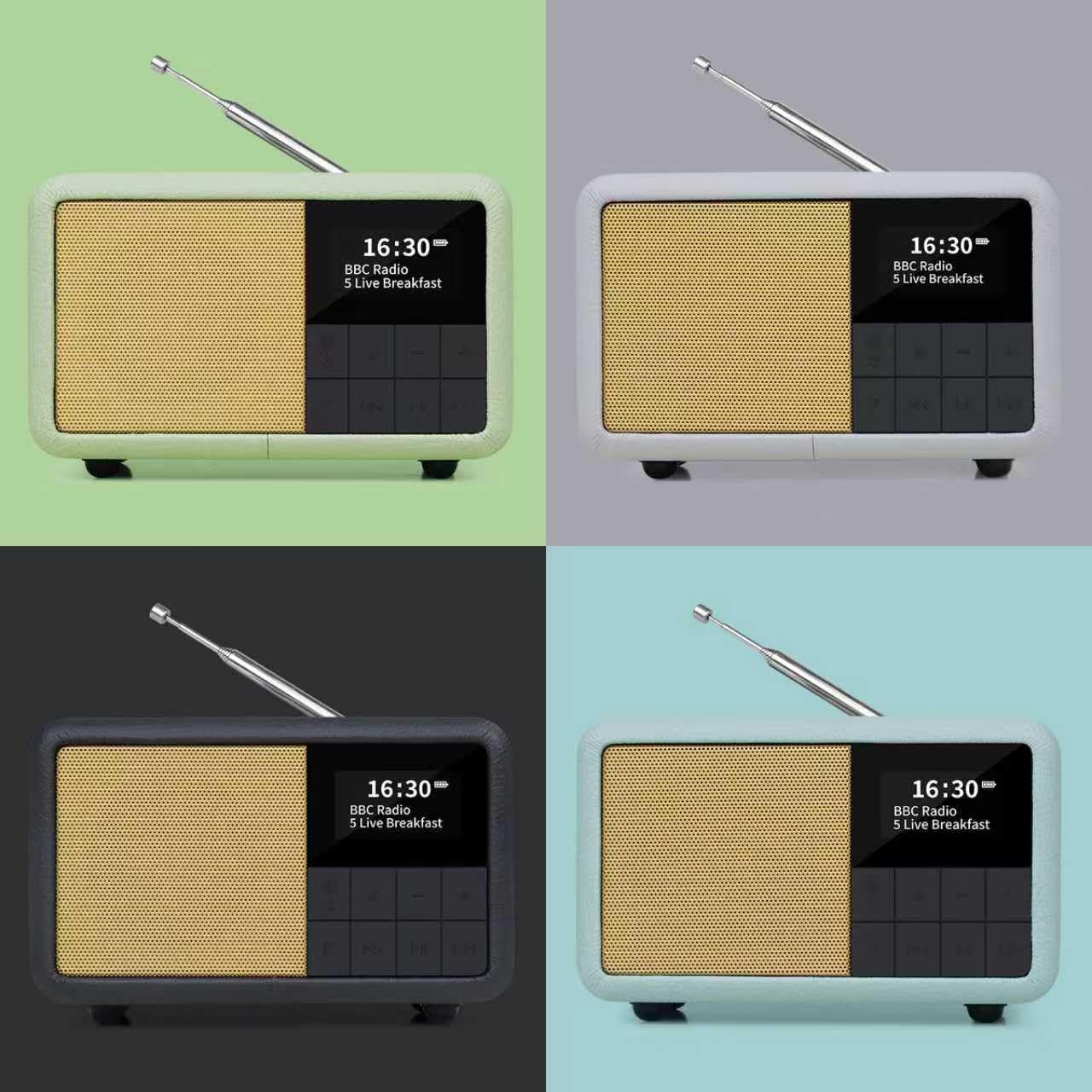 Lemega CR7 Mini Radio DAB+ Portatile con Bluetooth - immagine 2