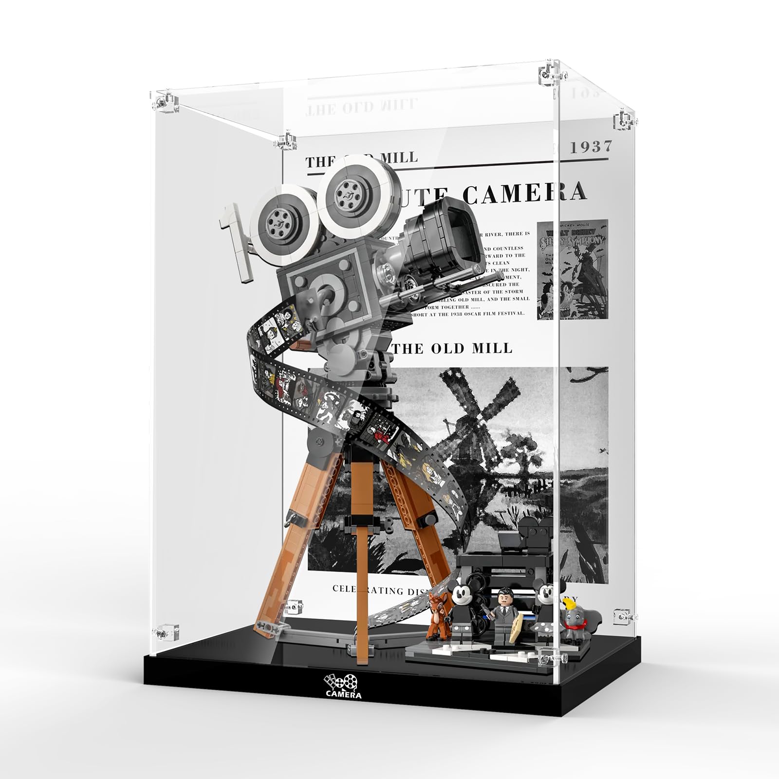 Cooldac Vetrina Acrilico per Lego 43230 Disney Camera