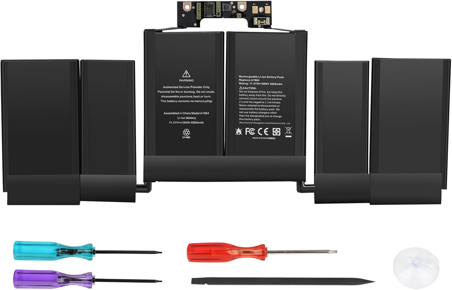 Asuncell Batteria A1964 A1989 per MacBook Pro 13 Inch - immagine 1